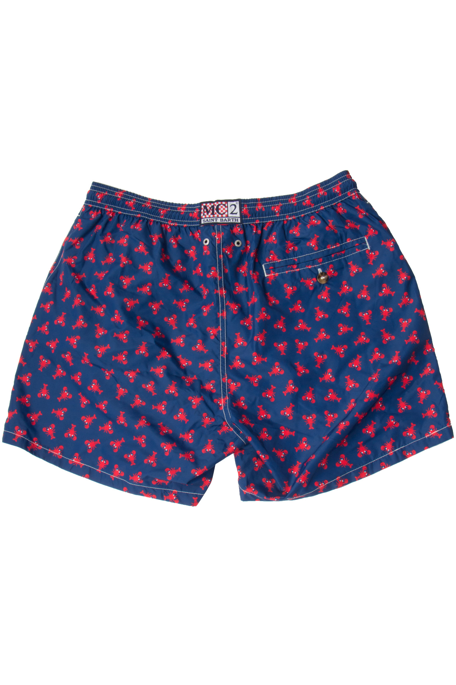 MC 2 SAINT BARTH Patterned Swim Shorts Lighting