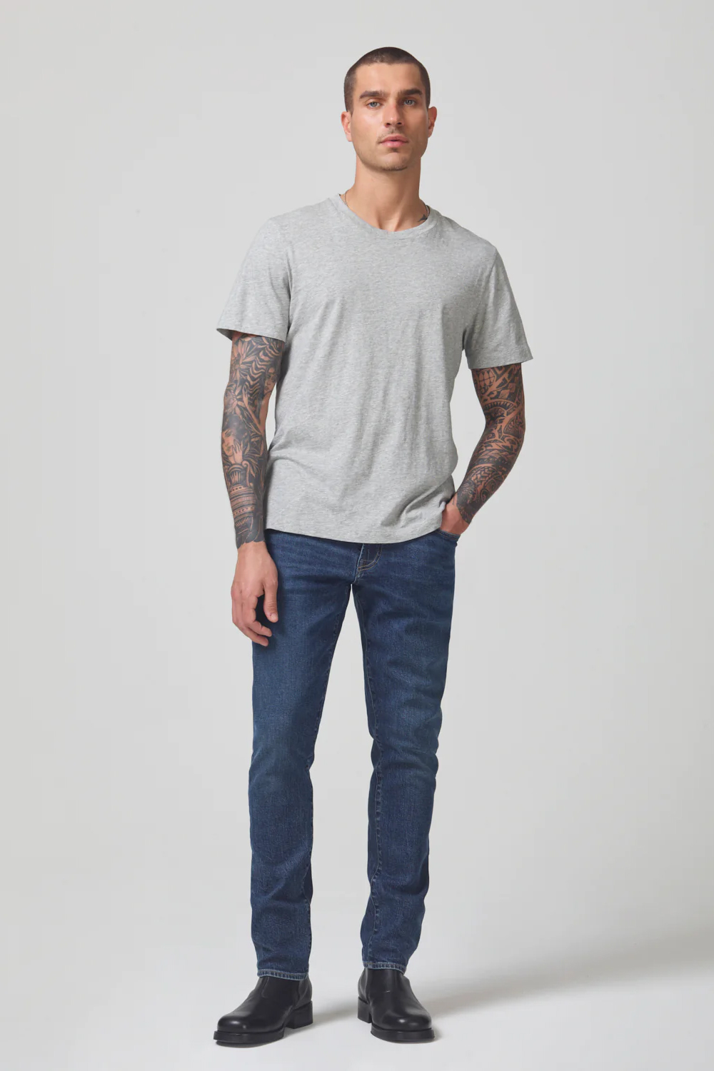 CITIZENS OF HUMANITY Tapered Slim Fit Jeans The London Perform