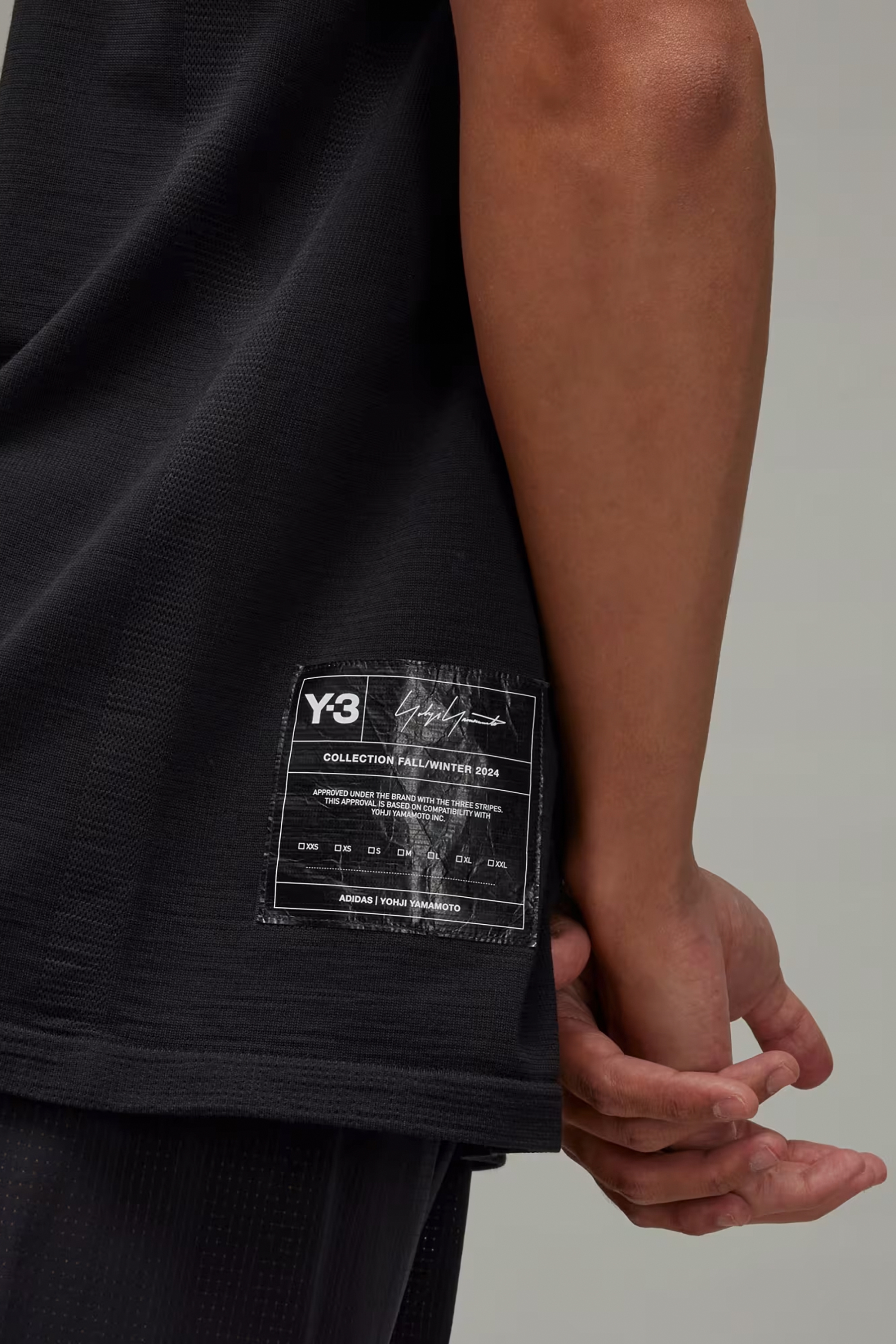 Y-3 Recycled Polyester-Wool Blend Running T-Shirt