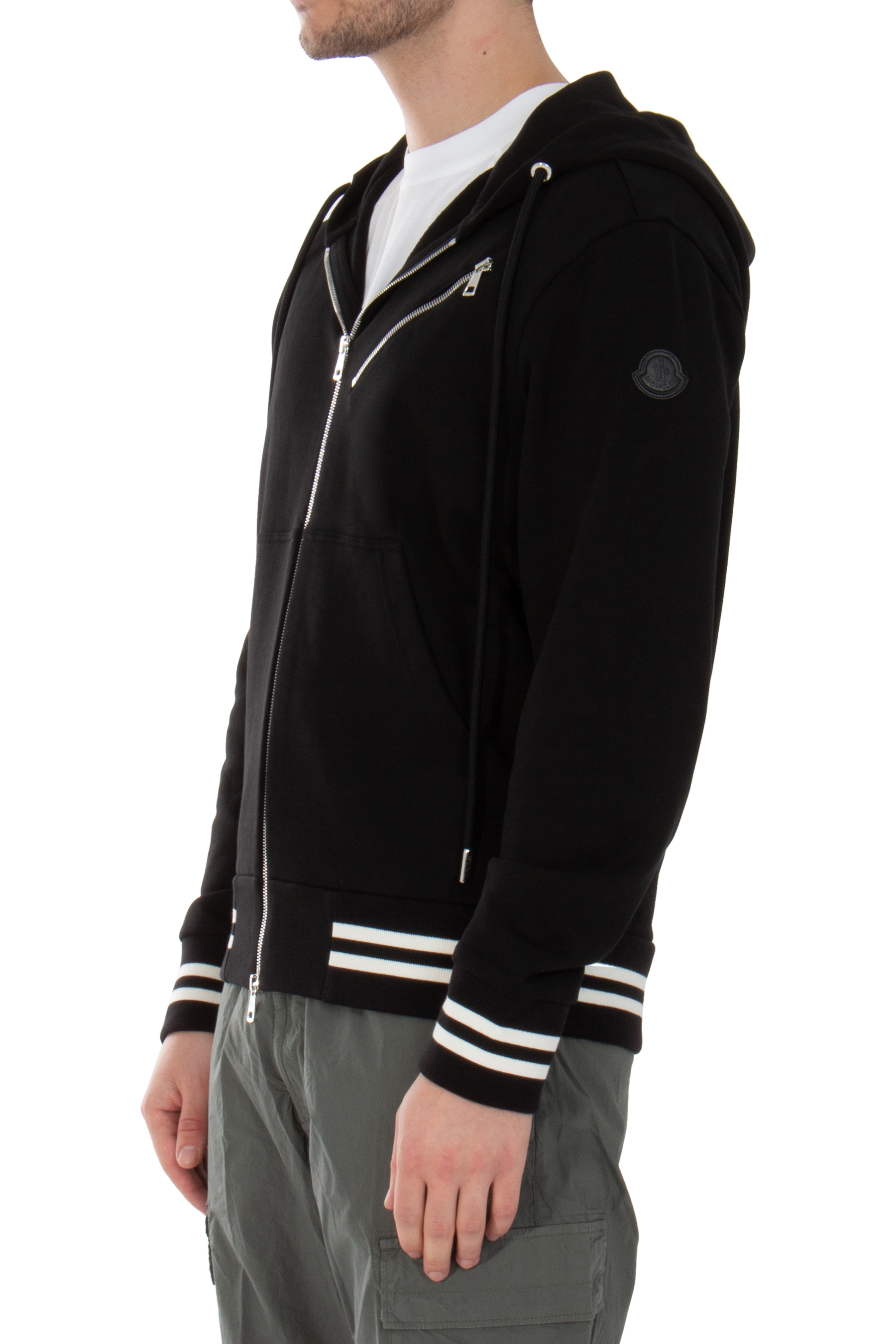 MONCLER Cotton Jersey Sweatjacket