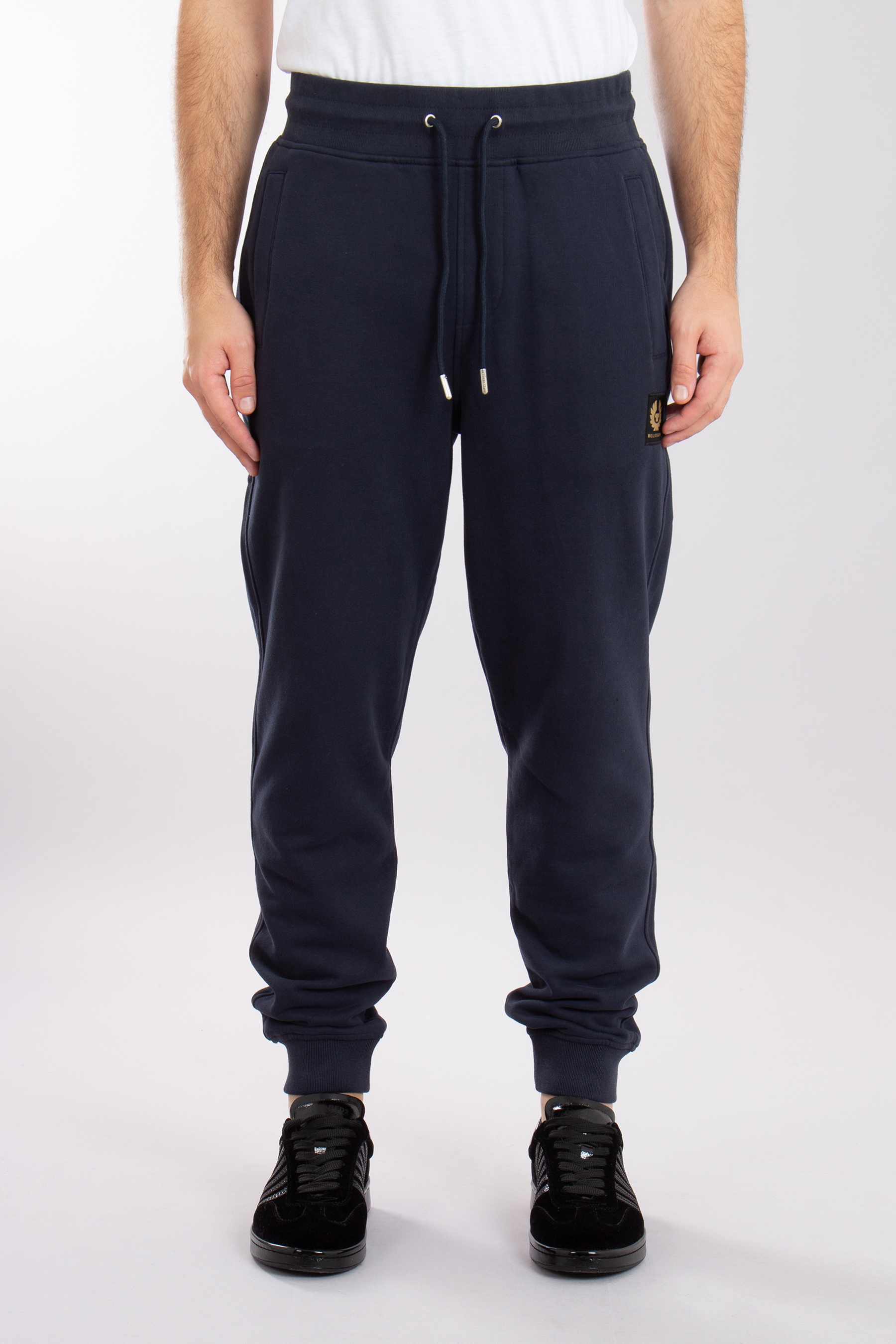 BELSTAFF Loopback Cotton Fleece Sweatpants