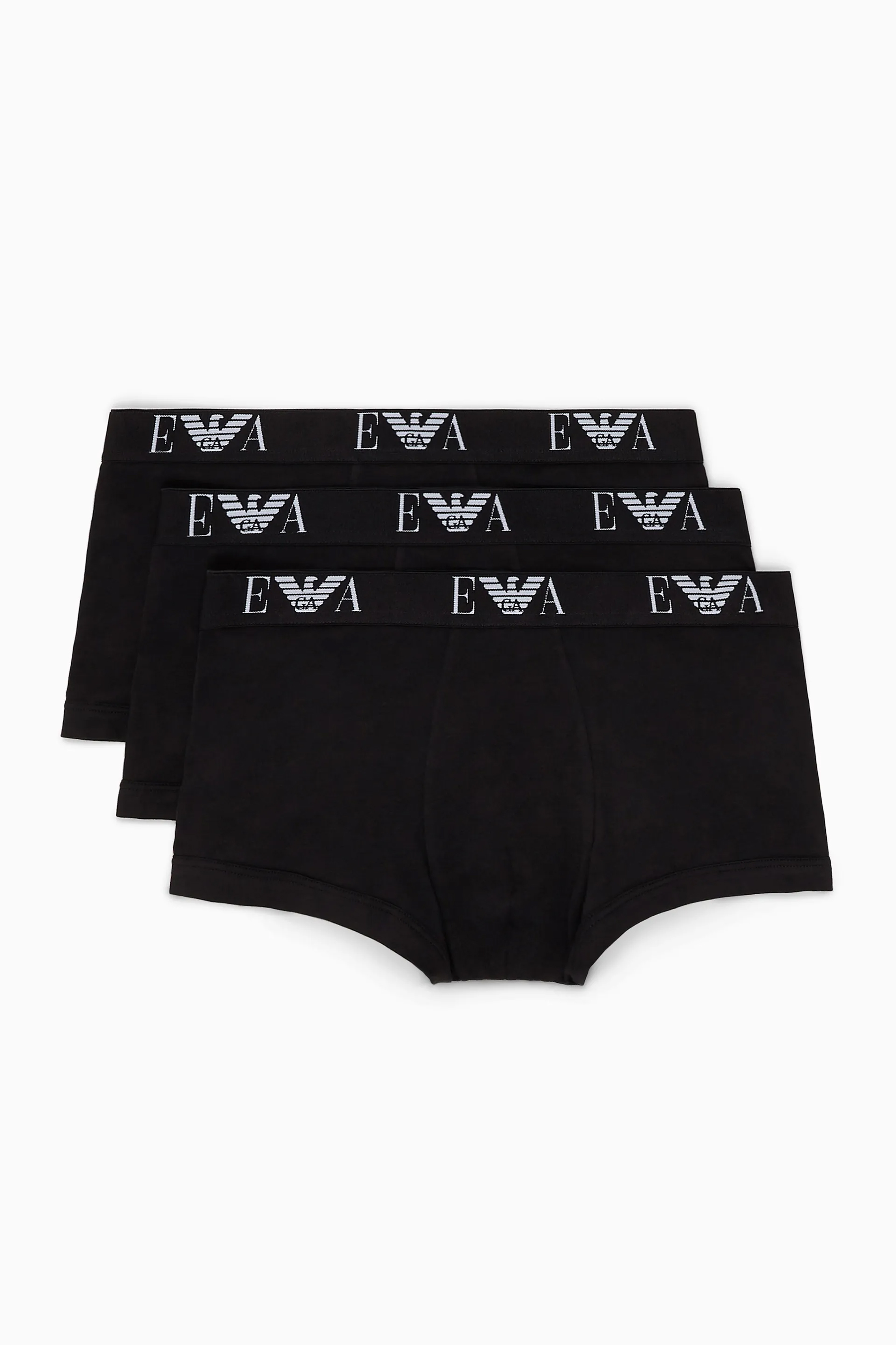 EMPORIO ARMANI 3-Pack Cotton Stretch Trunks