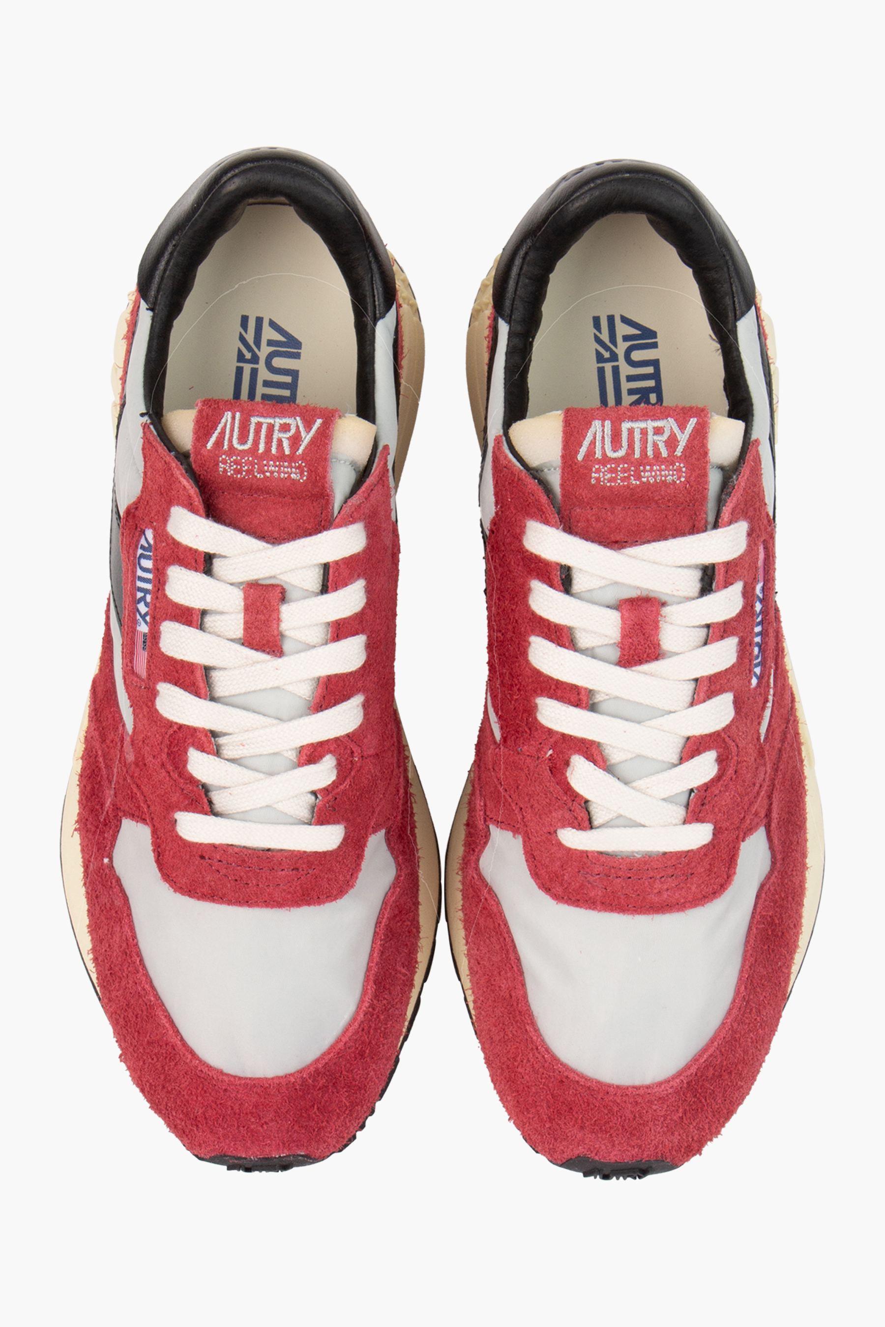 AUTRY Low Nylon & Suede Sneakers Reelwind