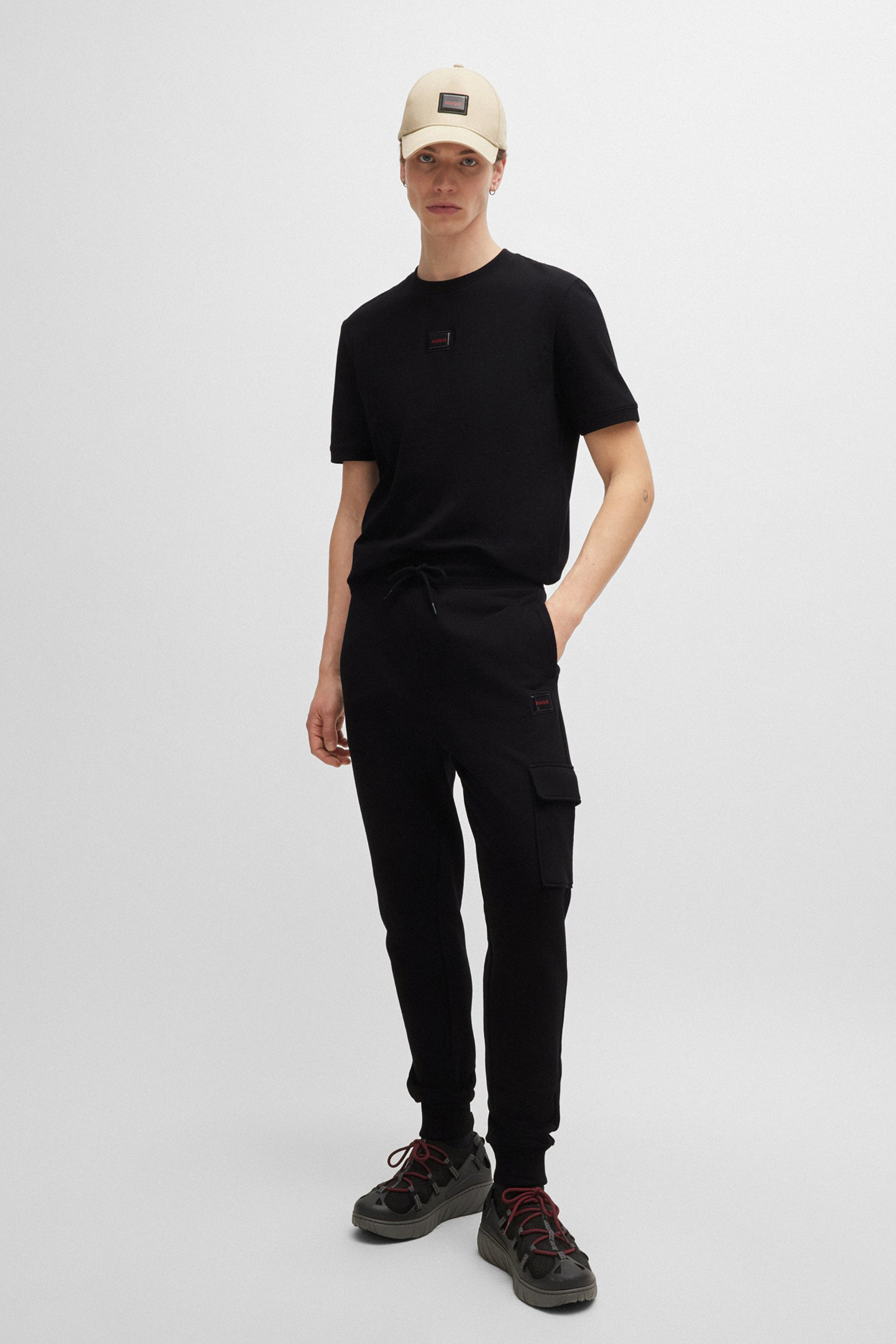 HUGO Regenerative Cotton Terry Sweatpants Dwellrom