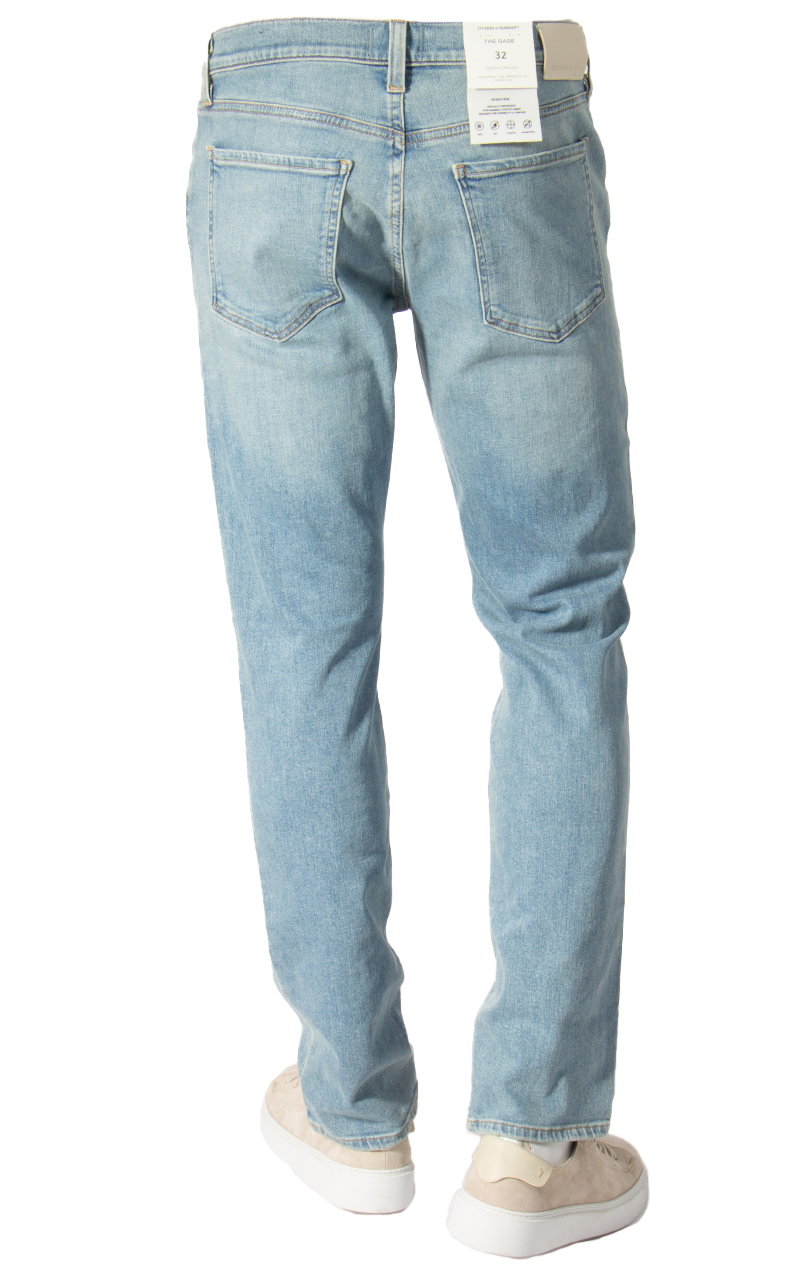 CITIZENS OF HUMANITY Classic Straight Cotton Stretch Jeans Gage