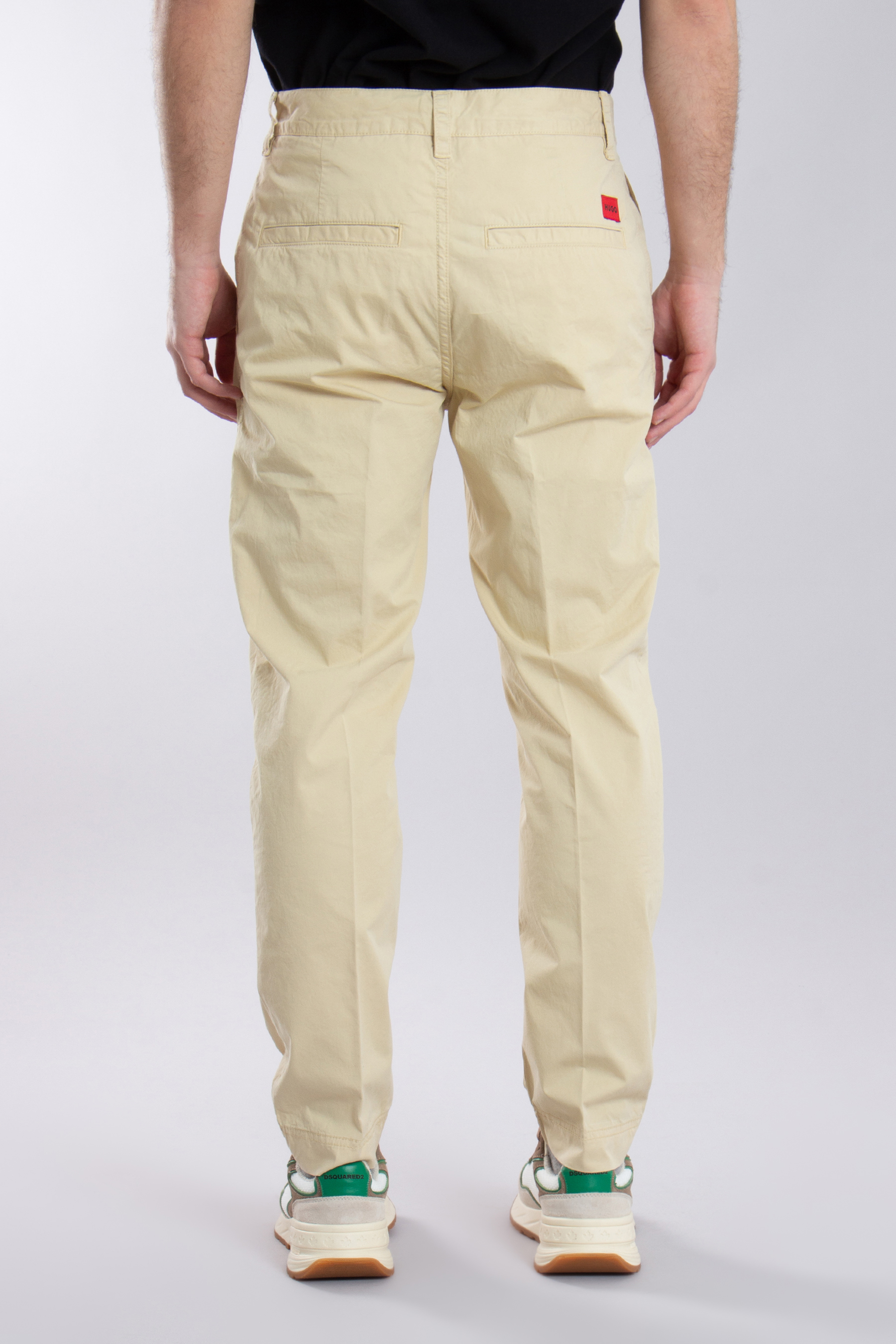 UGO Tapered Fit Garment Dyed Cotton Twill Pants Zeebo