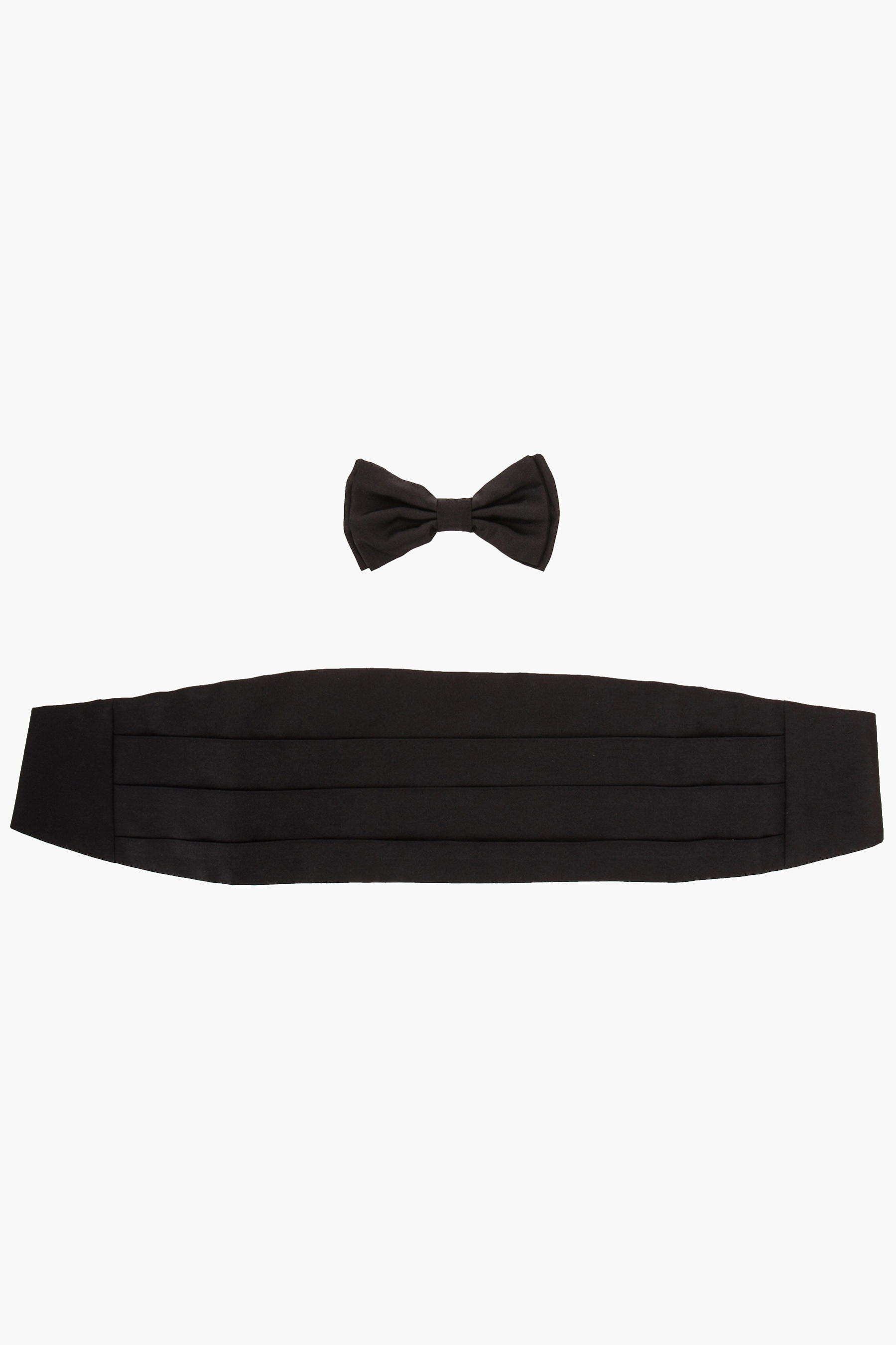 BOSS Silk Jacquard Bow Tie & Cummerbund Set