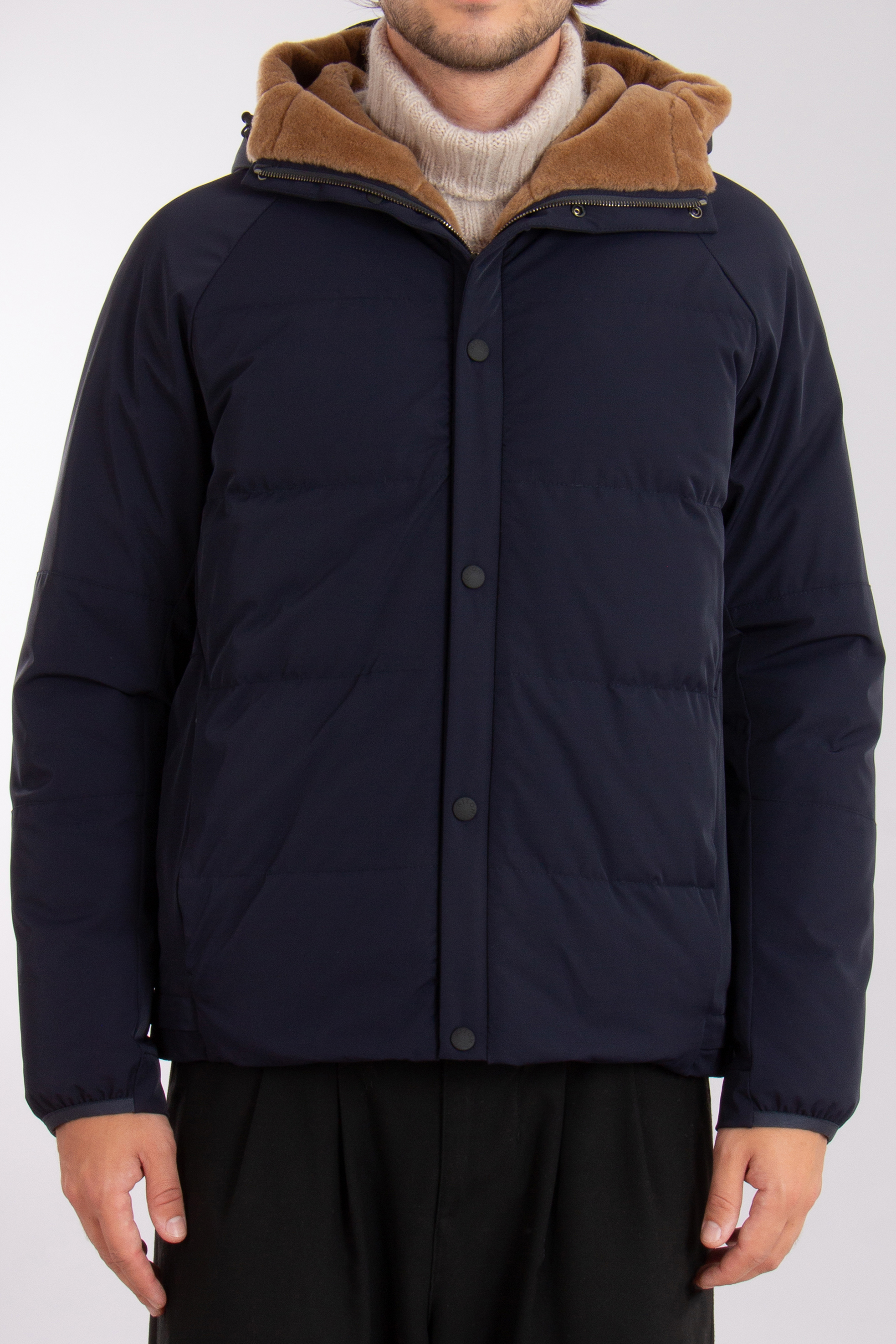 KITON Nylon Stretch Down Jacket