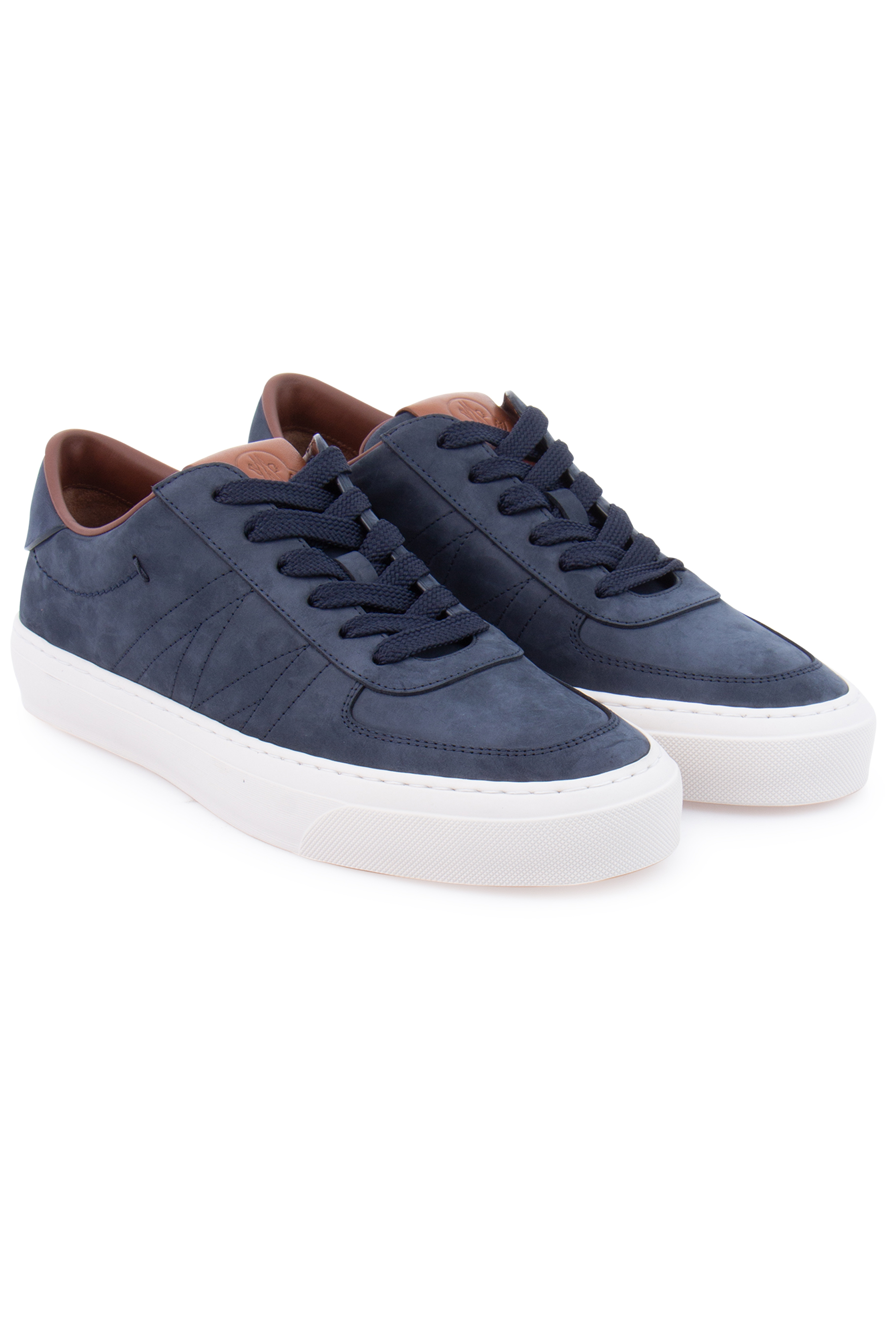 MONCLER Nubuk Leather Sneakers Monclub