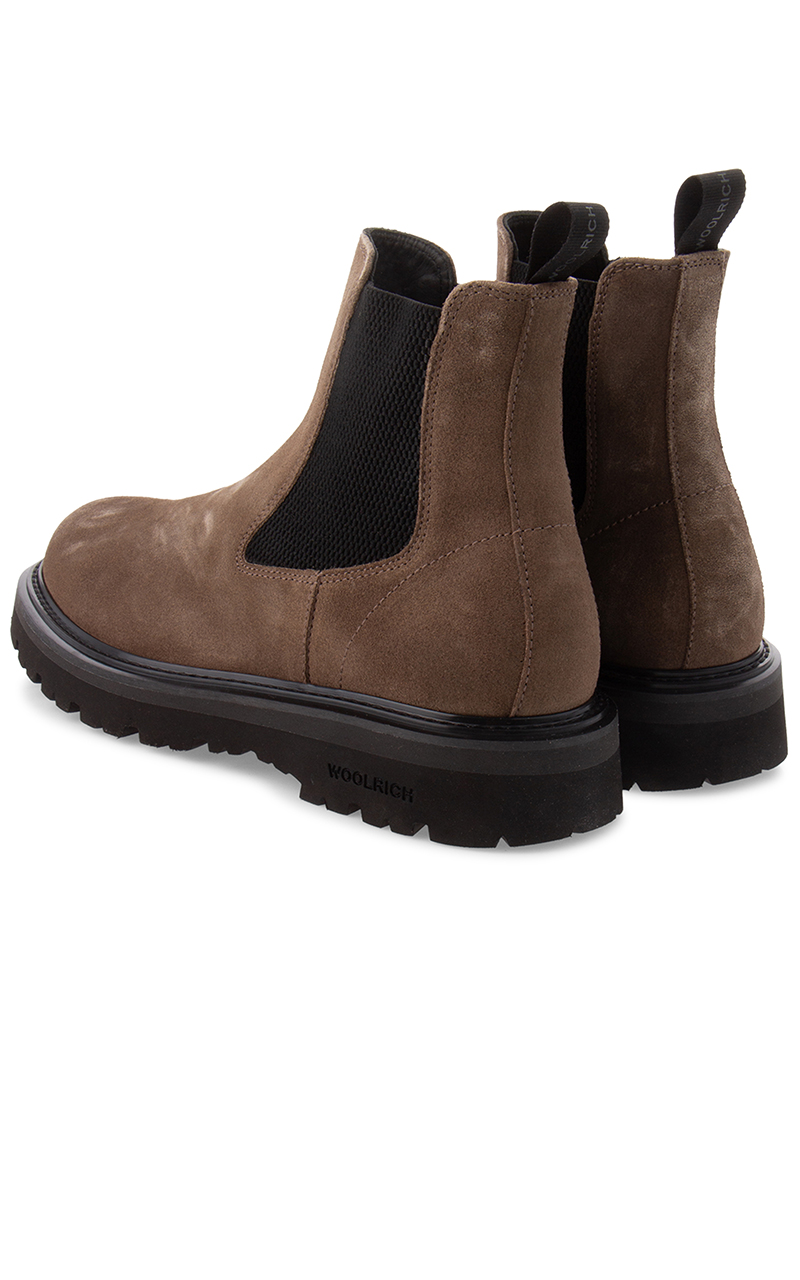 WOOLRICH Suede Chelsea Boots New City