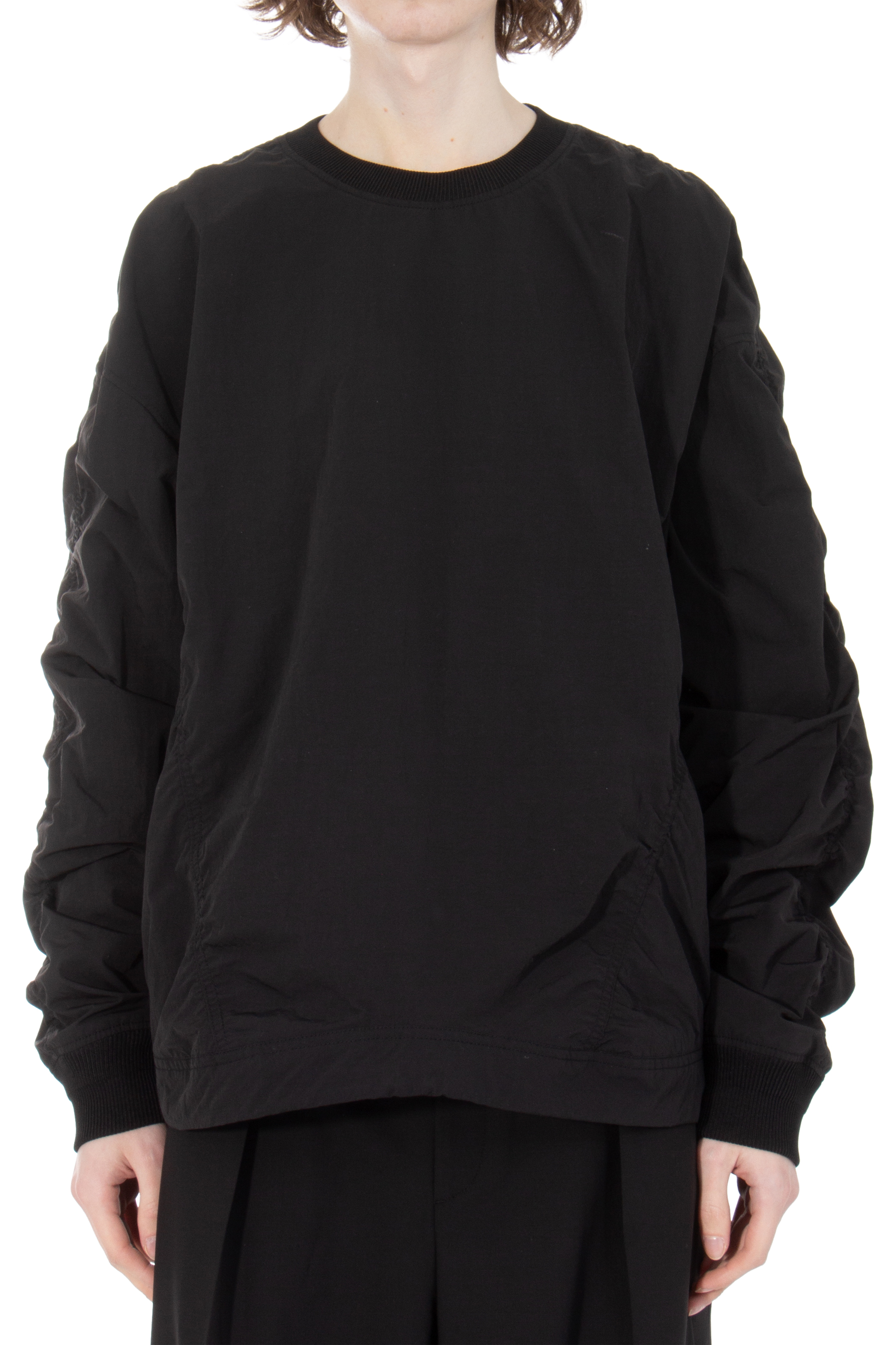 JUUN.J Puckering Nylon Sweatshirt