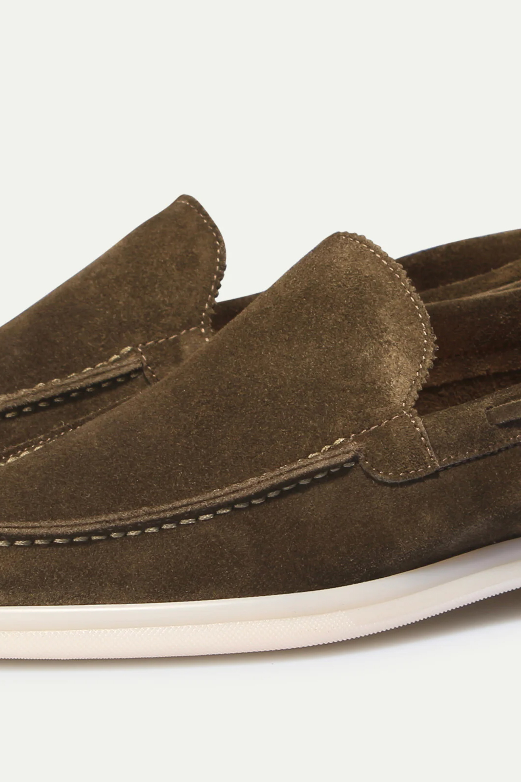 AURÉLIEN Softey® Suede Lady Yacht Loafers 