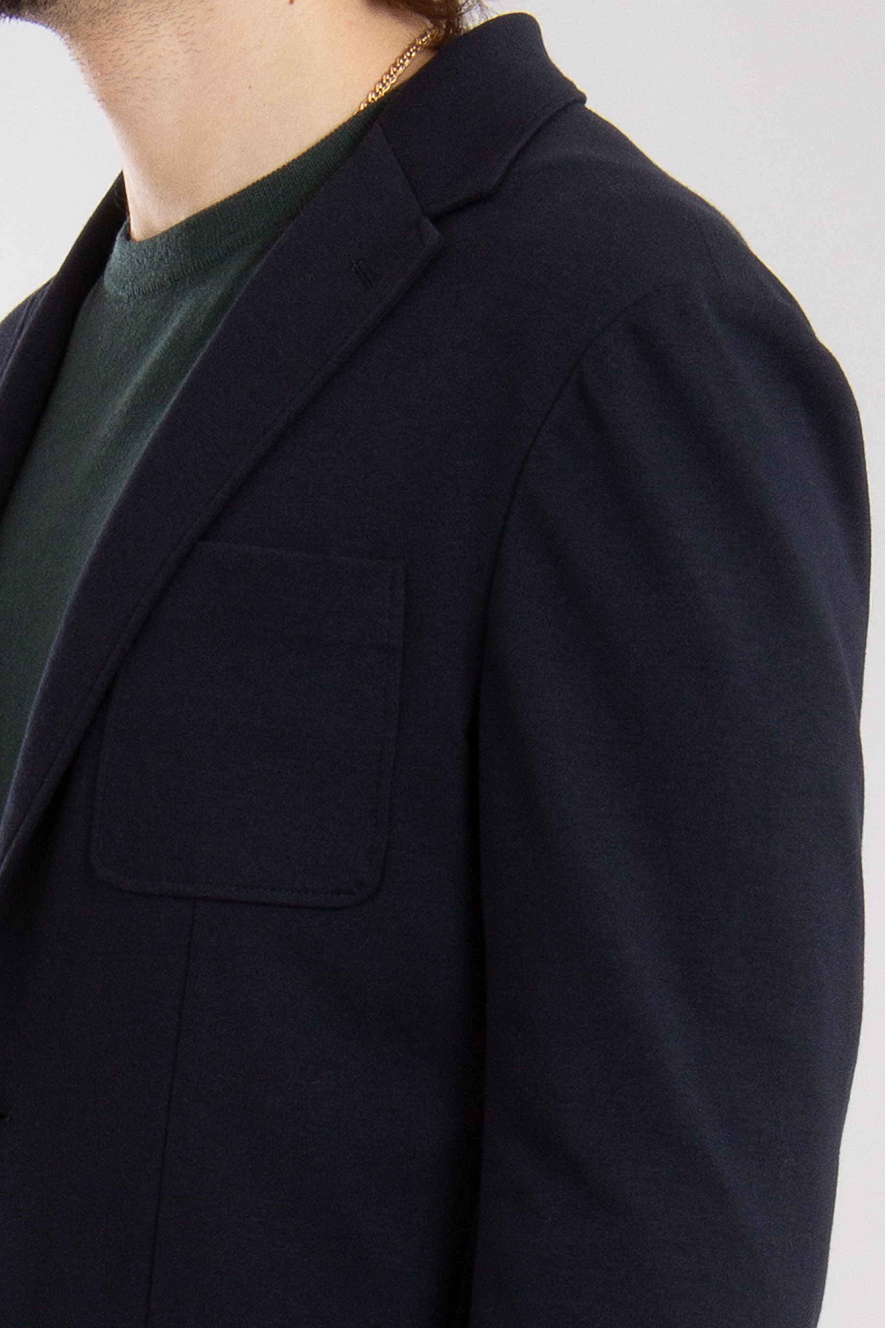 CANALI Cotton Blend Stretch Jersey Jacket