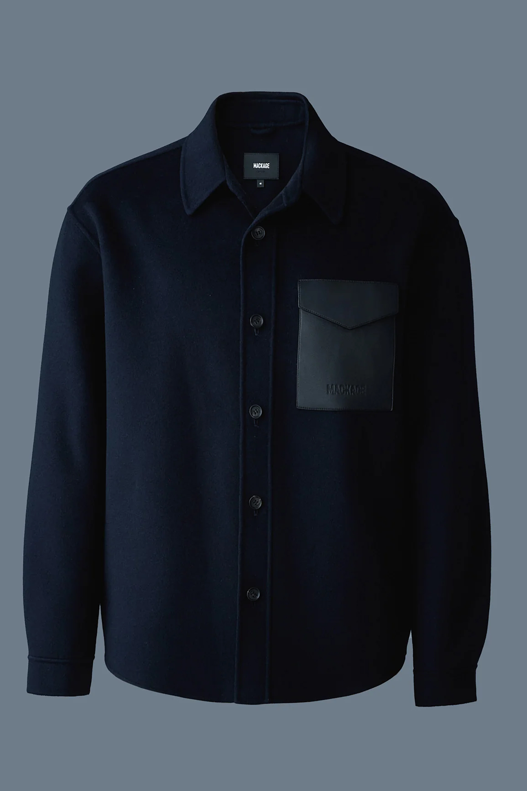 MACKAGE Doubleface Wool Overshirt Emmanuel