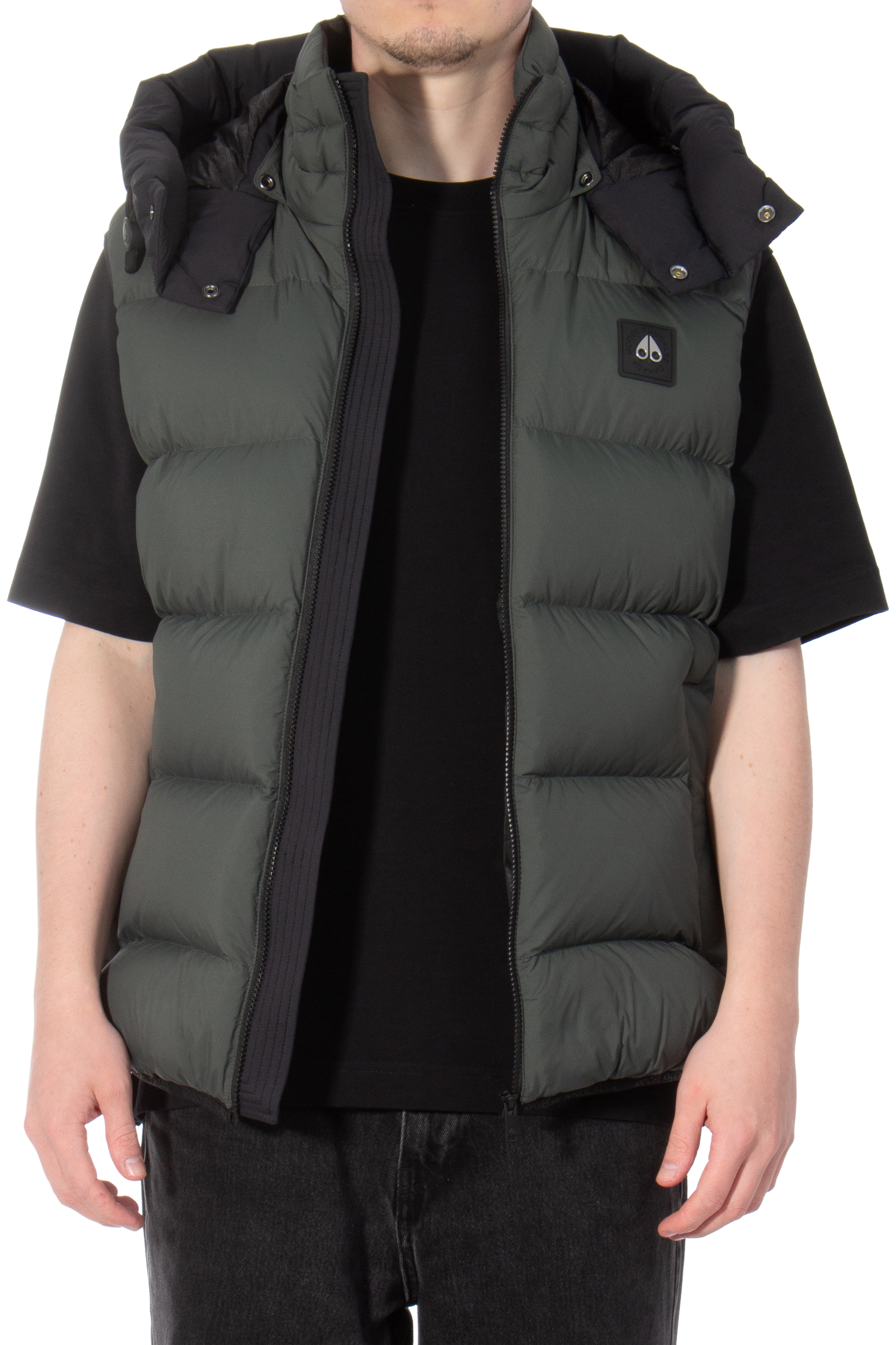 MOOSE KNUCKLES Down Vest Sycamore