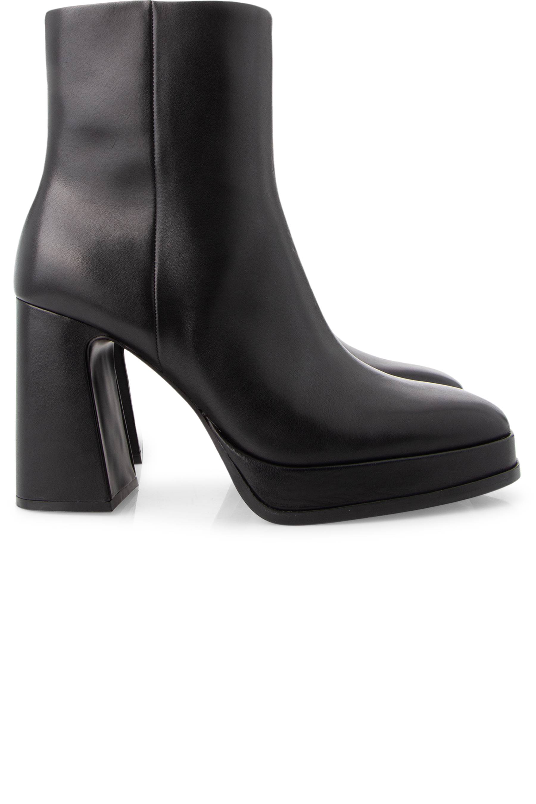 ASH Mustang Leather Ankle Boots Alyx