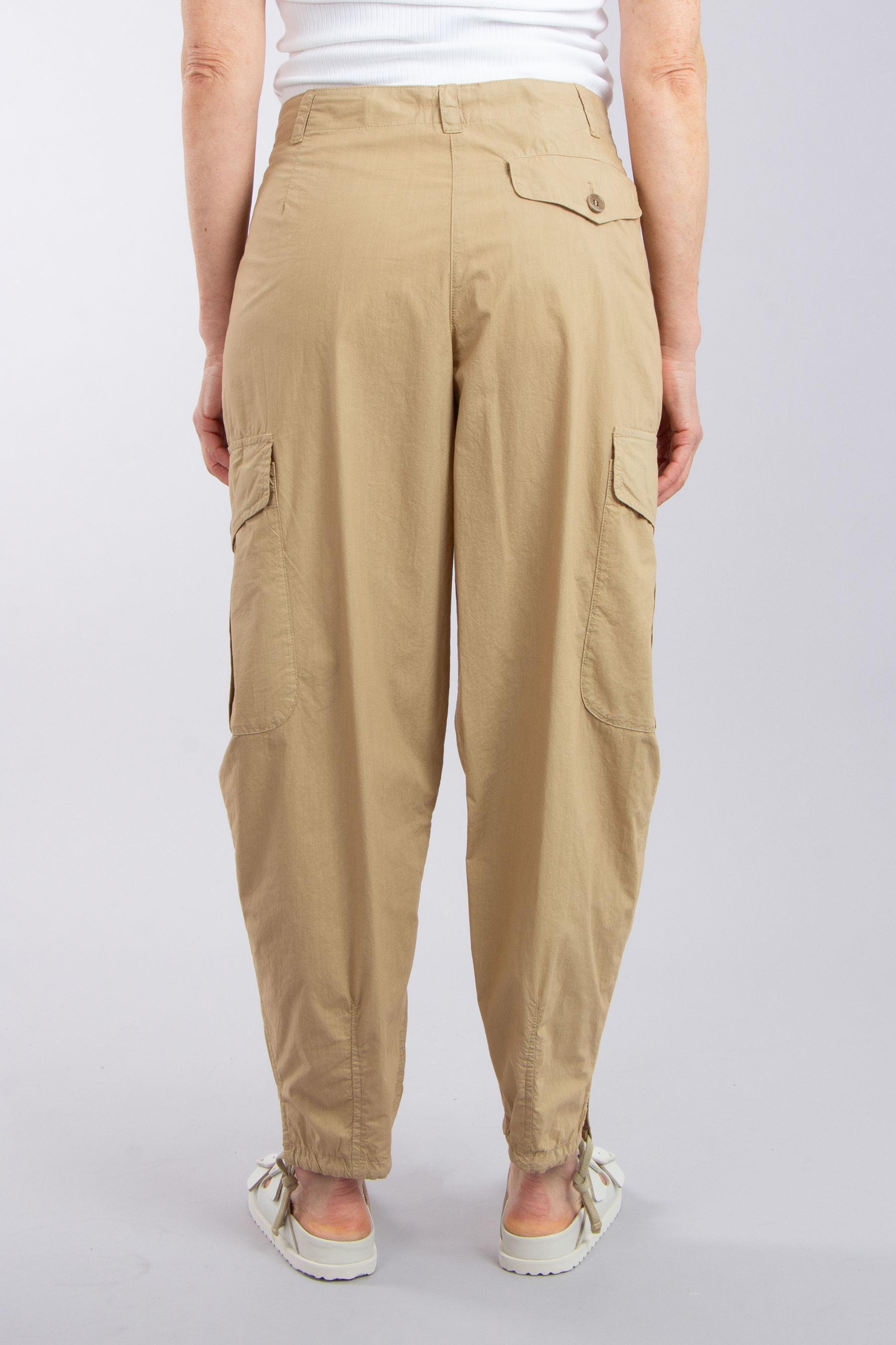 ASPESI Cotton Poplin Cargo Pants