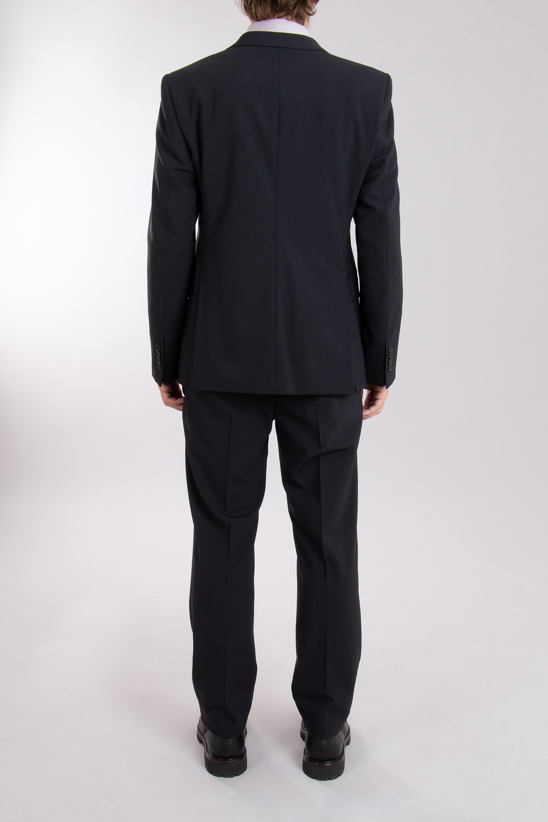 EMPORIO ARMANI Virgin Wool Stretch Suit M Line