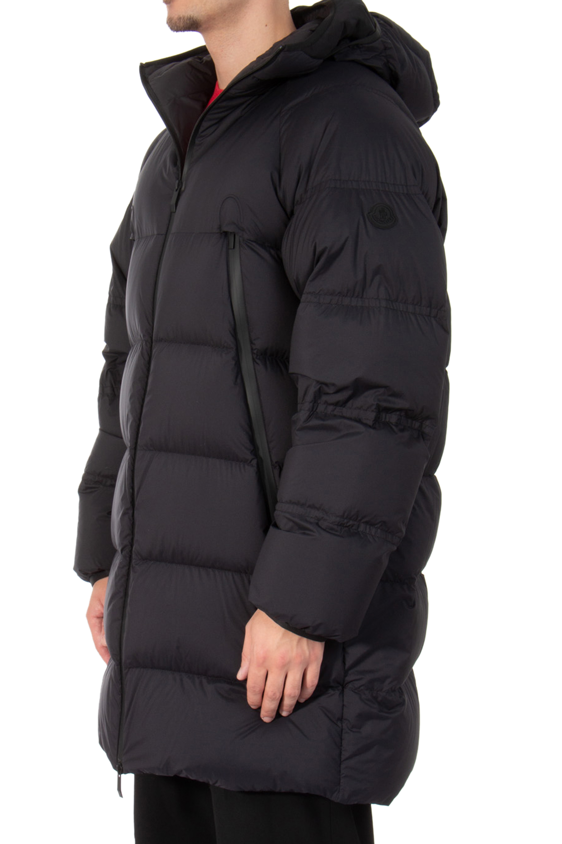 MONCLER Exe Long Quilted Down Coat