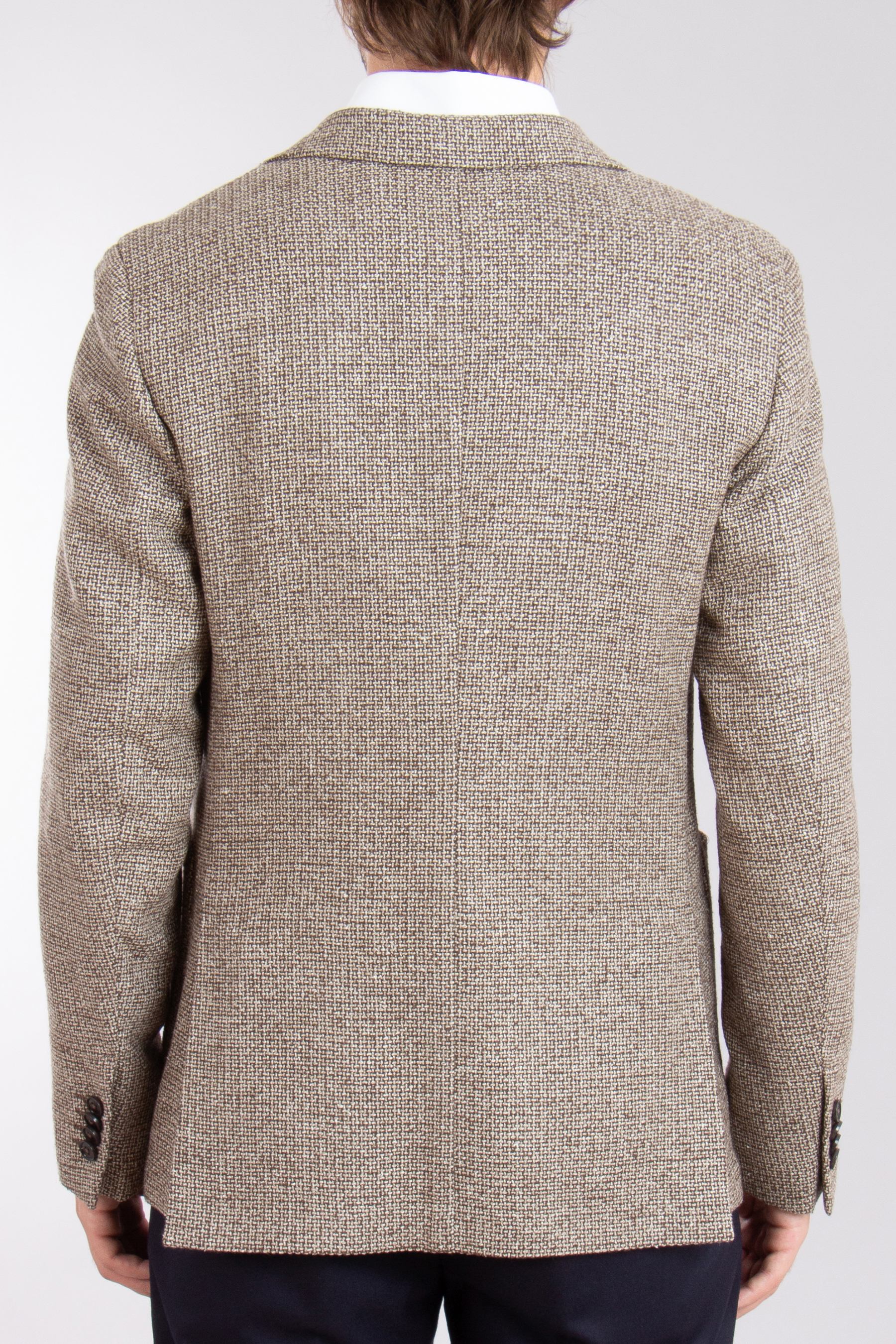 ZEGNA Wool-Silk-Cashmere Blend Jacket