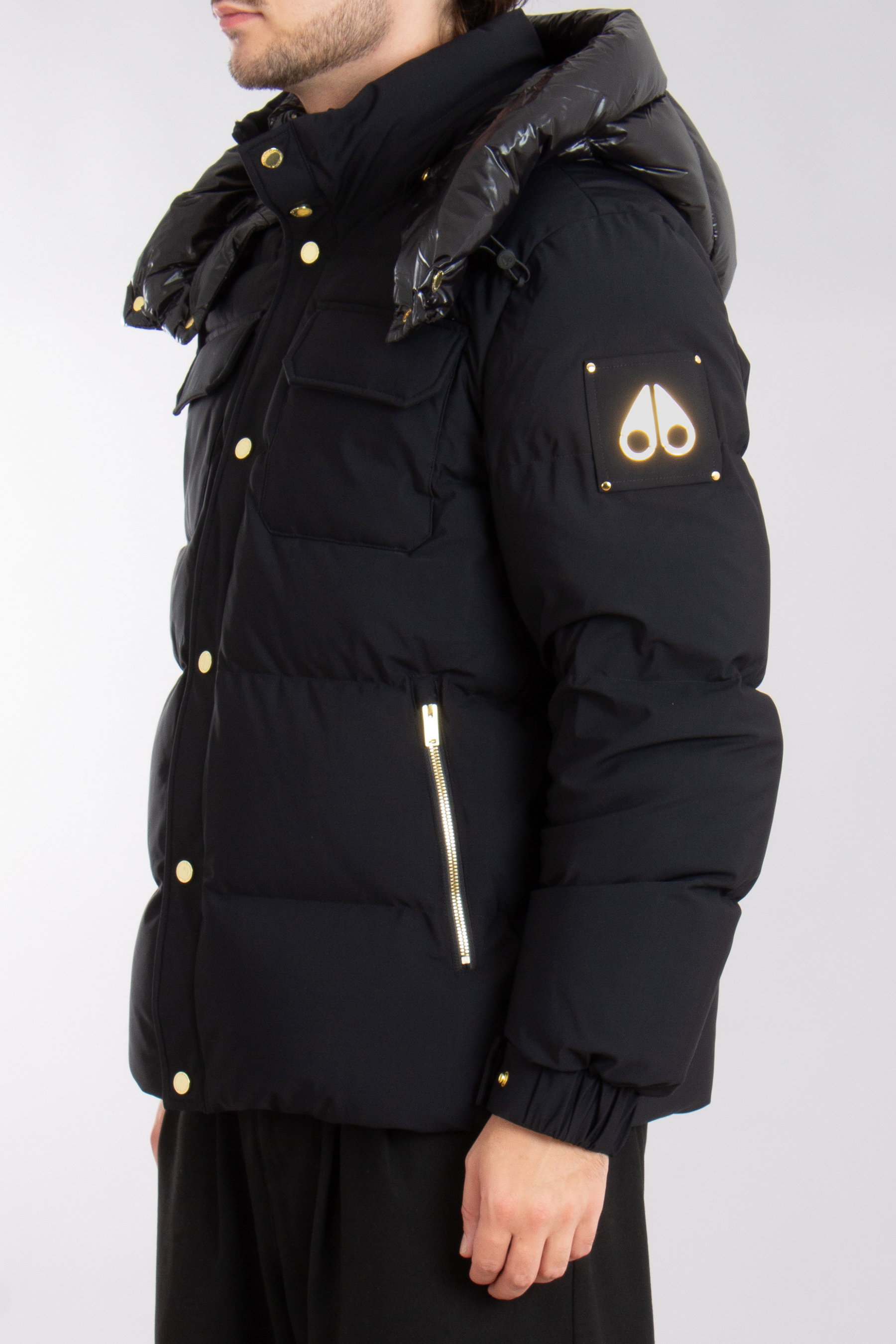 MOOSE KNUCKLES Gold Collection Nyluxe Down Jacket Suthep