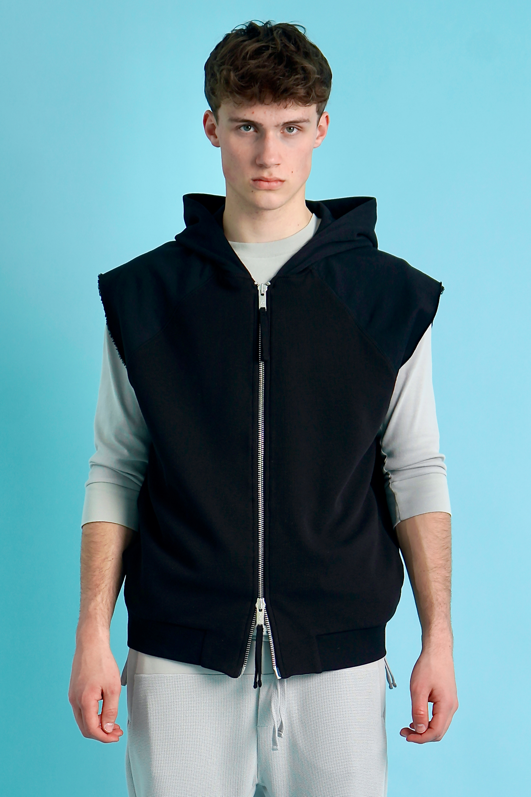 THOM KROM Cotton Jersey Sweat Vest