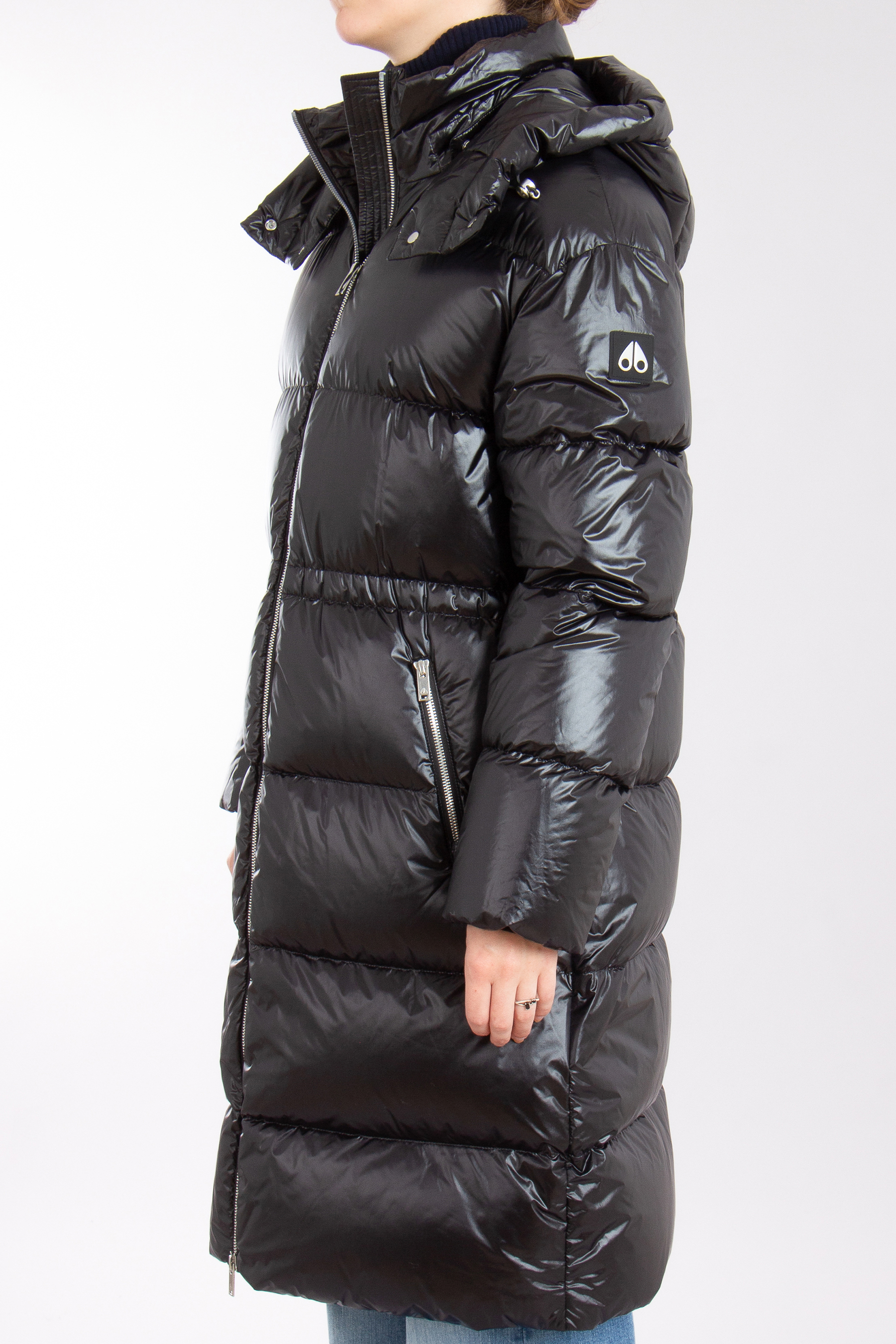 MOOSE KNUCKLES Quilted Nylon Down Parka Juniper