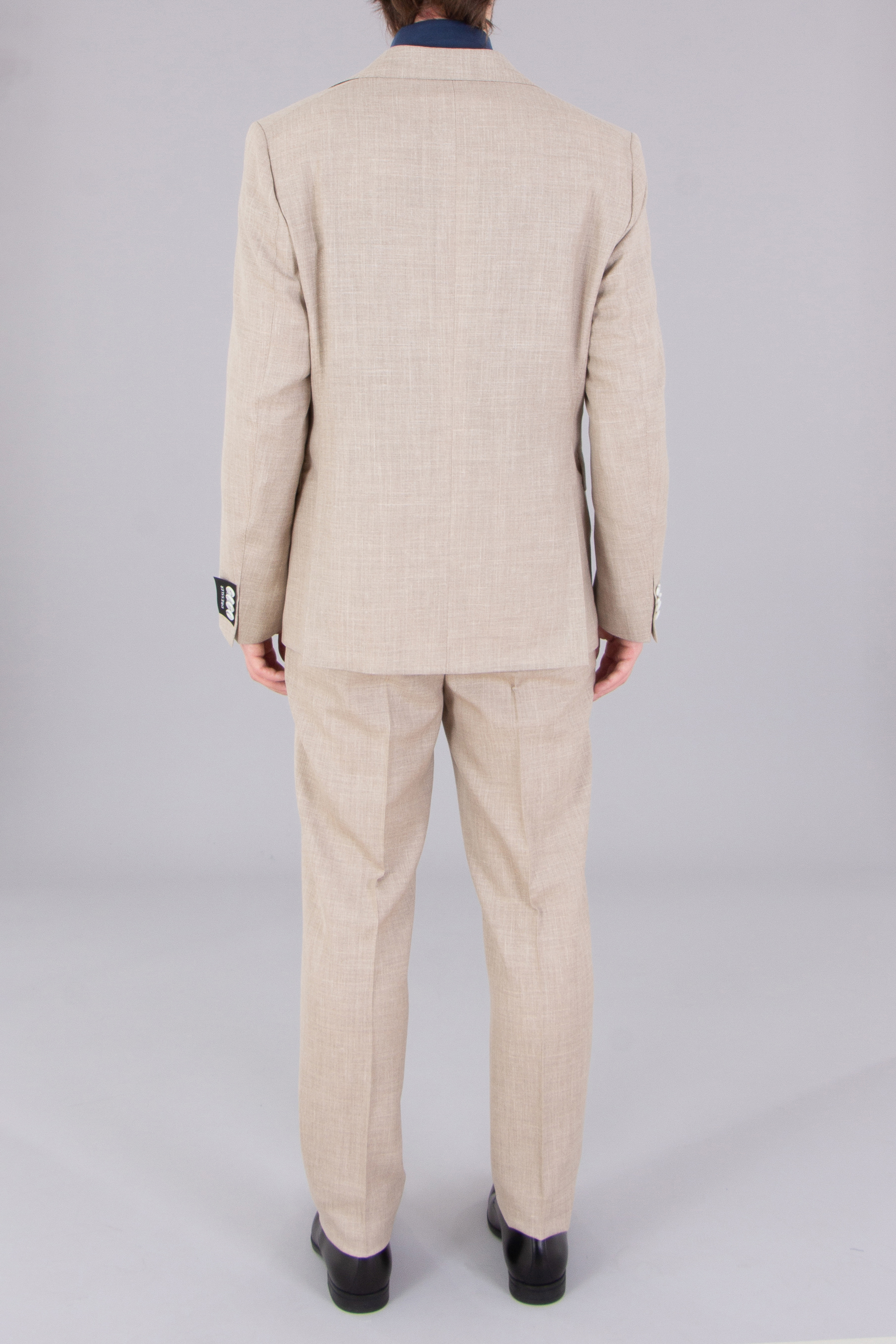 DRESSLER Regular Fit Summertime Wool-Silk-Linen Blend Suit Sean