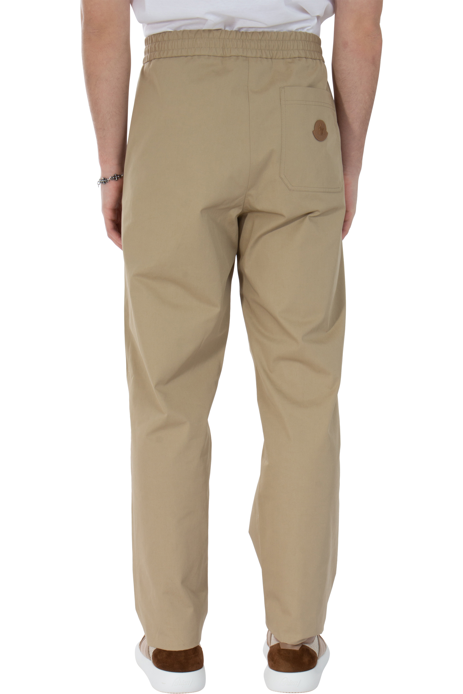 MONCLER Cotton Gabardine Pants