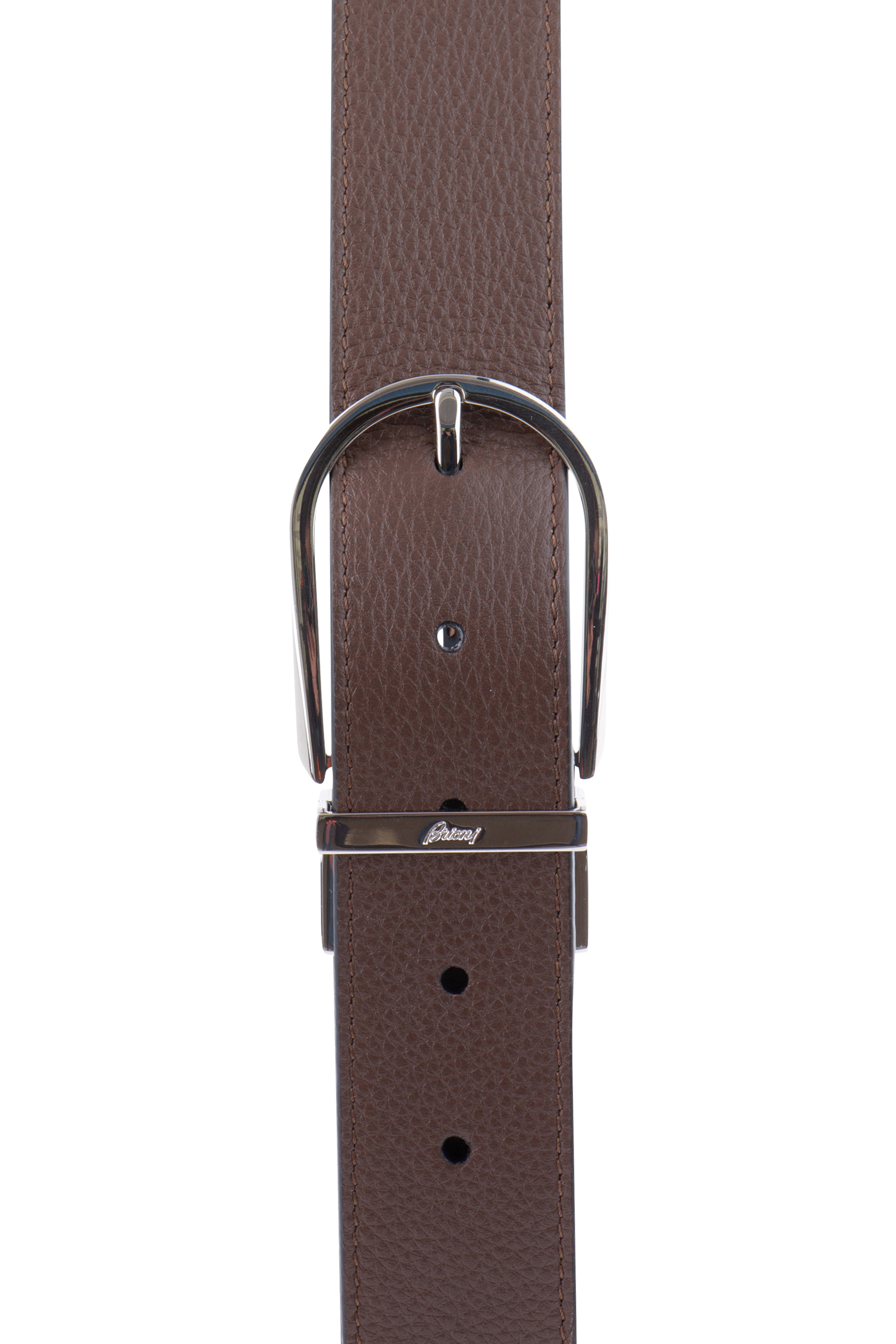 BRIONI Reversible Leather Belt