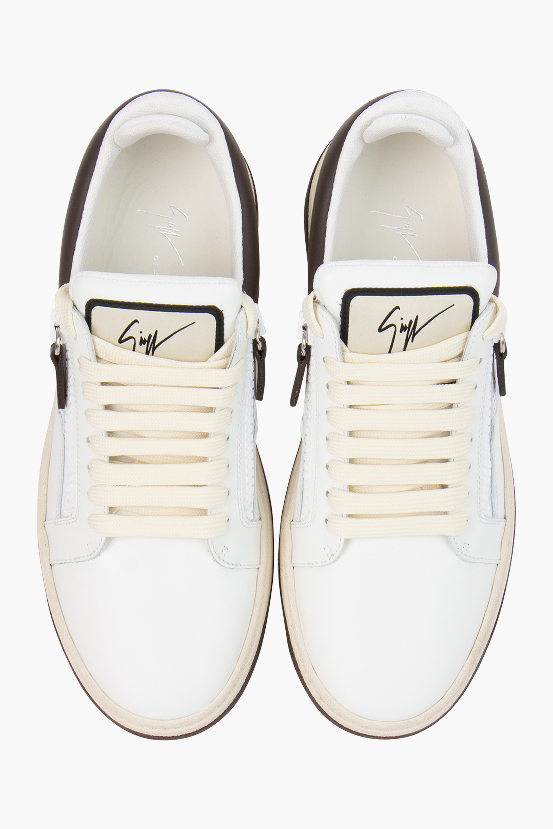 GIUSEPPE ZANOTTI Low Top Leather Sneakers GZ94