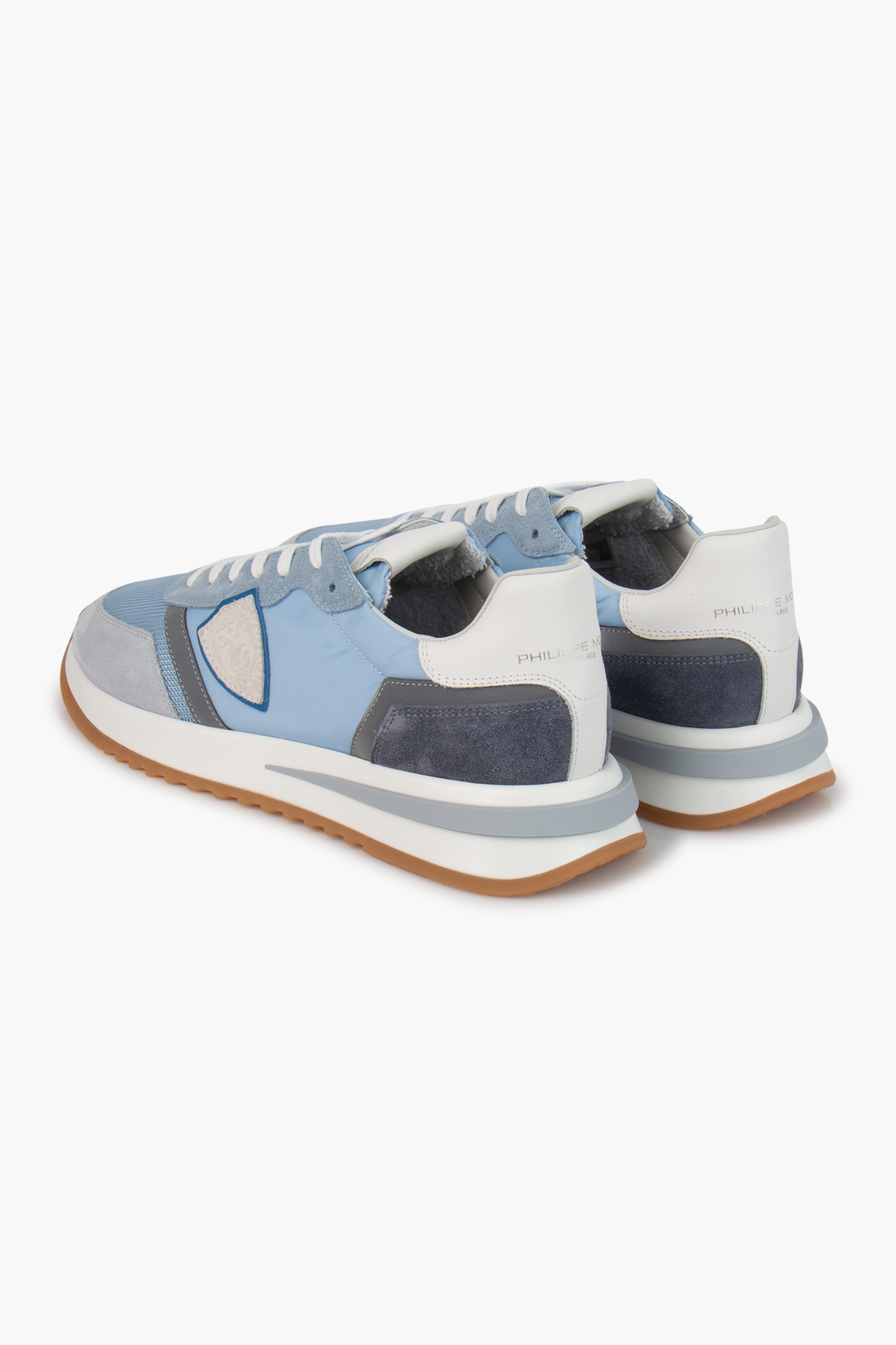 PHILIPPE MODEL Nylon Leather & Suede Sneakers Tropez 2.1 Low