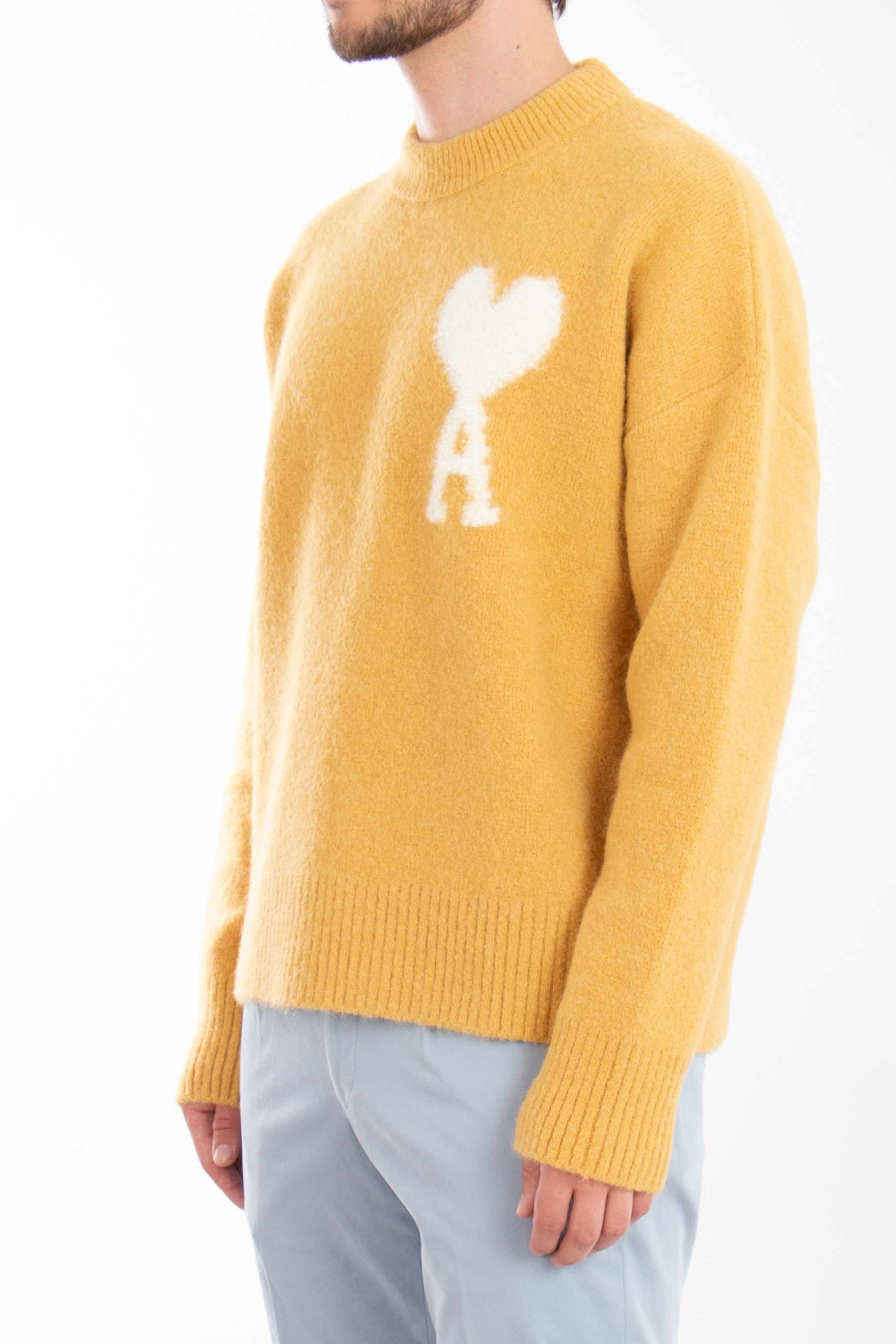 AMI PARIS Ami De Coeur Alpaca Blend Sweater