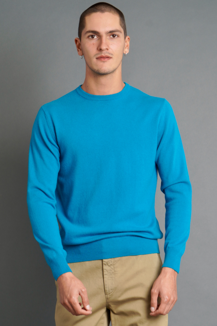 ALLUDE Cashmere Crew Neck Sweater