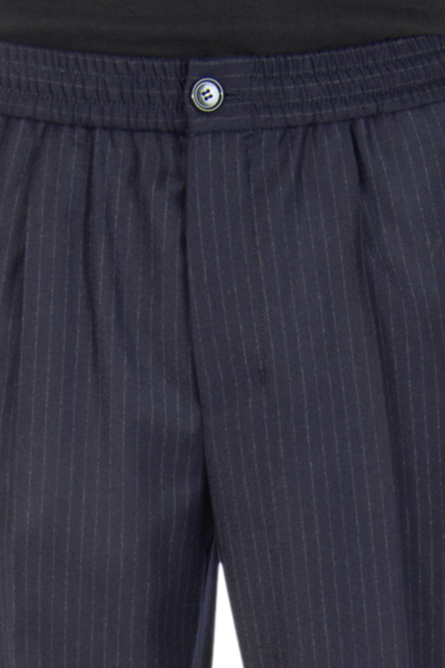 AMI PARIS Pinstripe Virgin Wool Pants