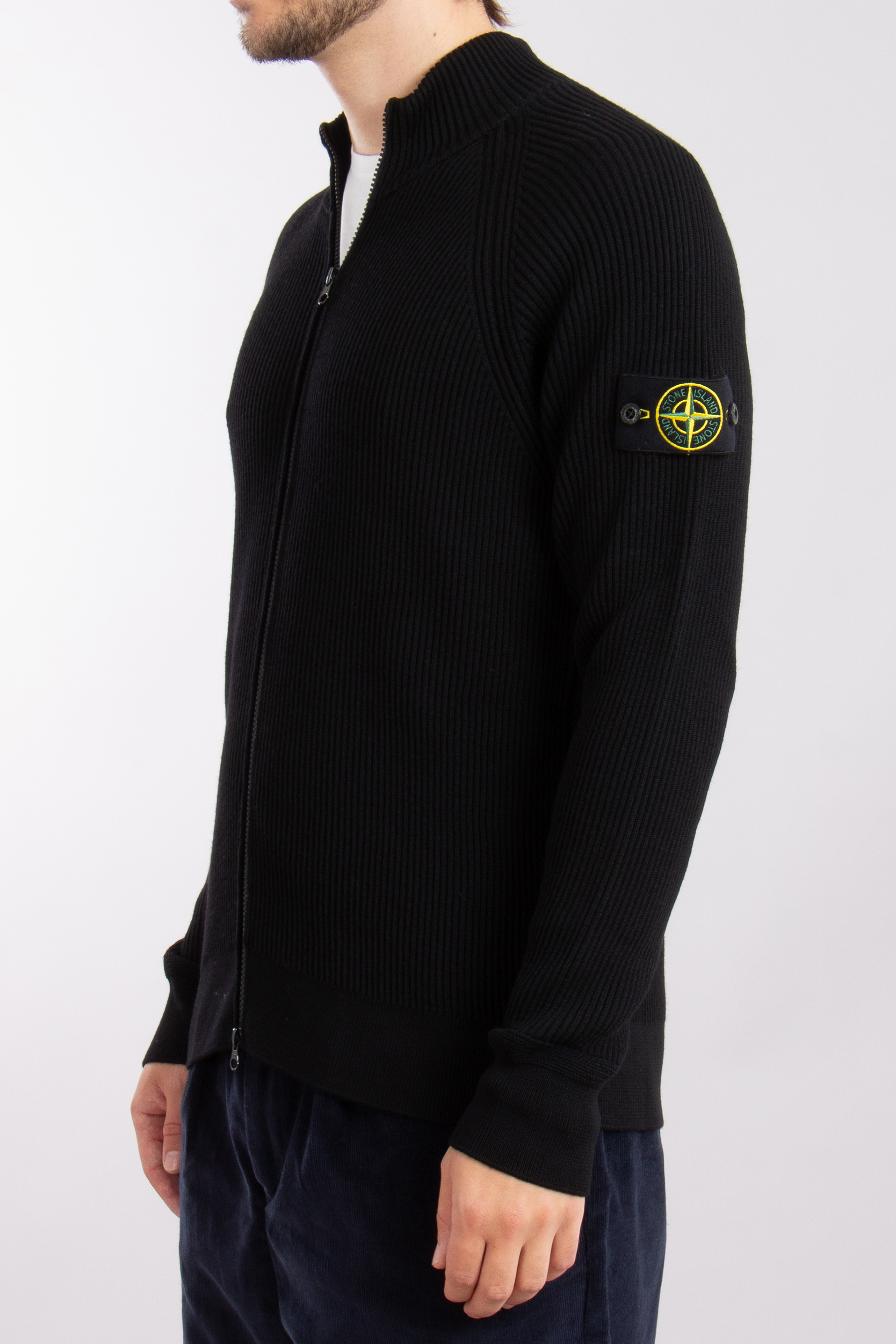 STONE ISLAND Virgin Wool Cardigan