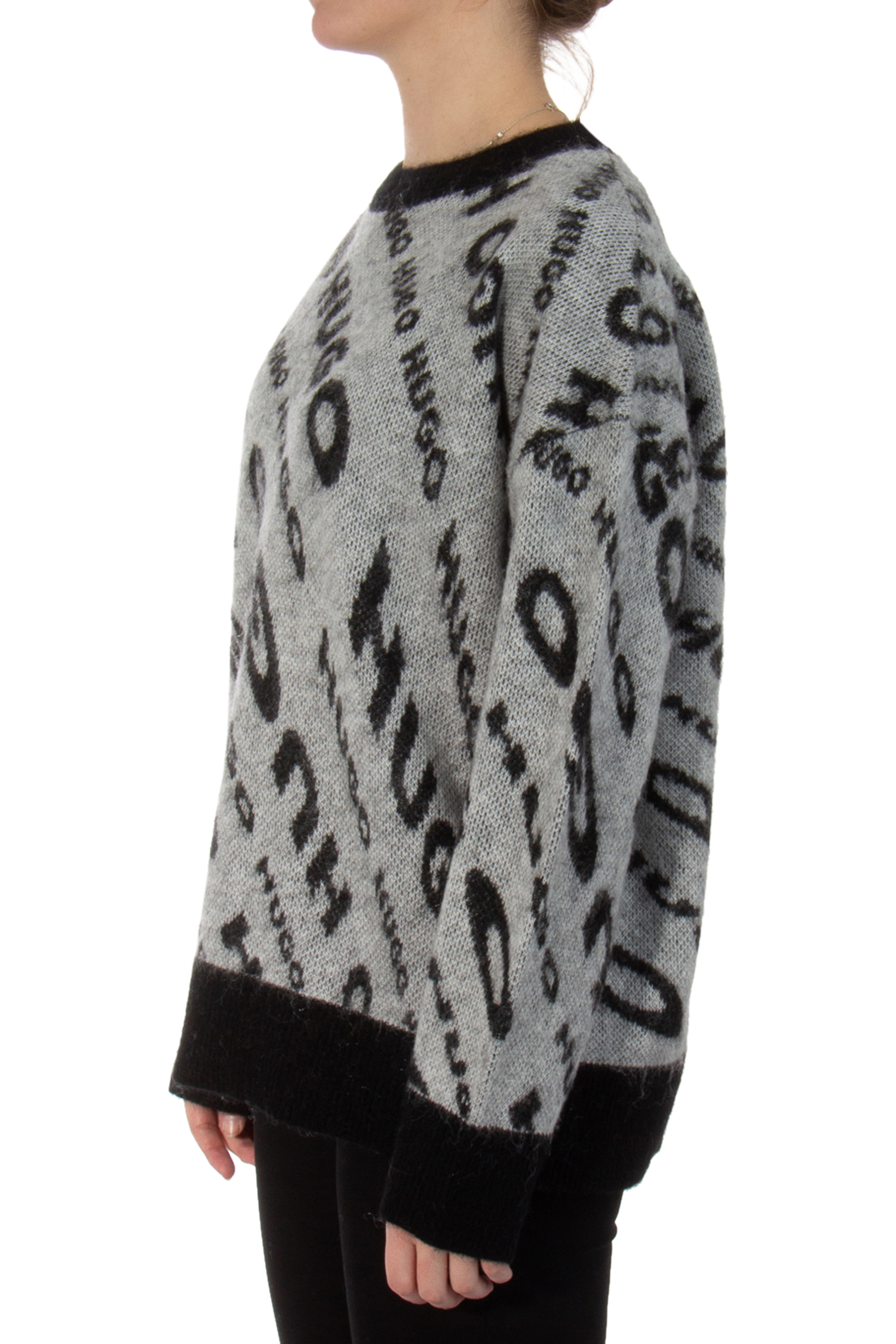 HUGO Wool Alpaca Blend Knit Sweater Sidimmer