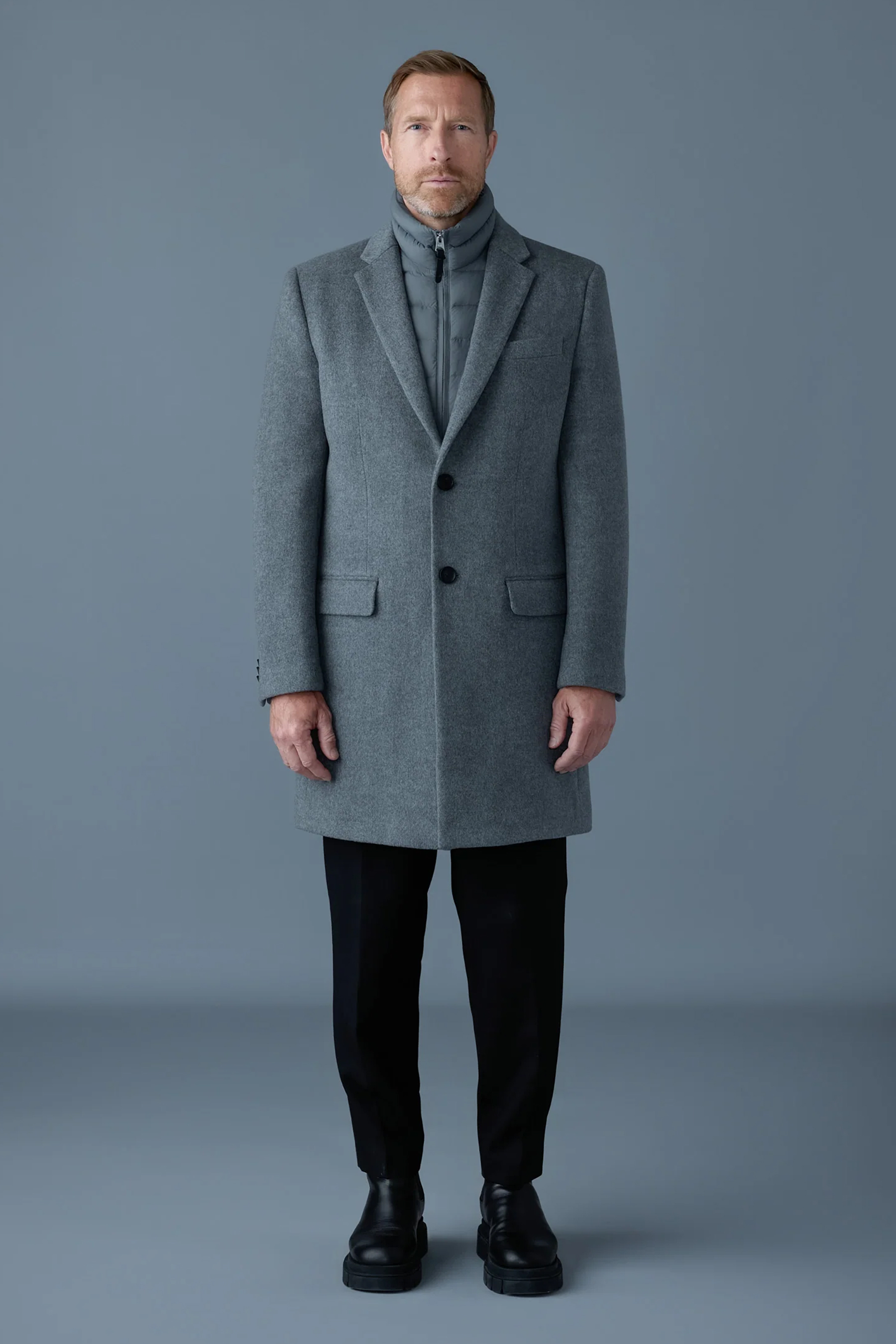 MACKAGE 3-in-1 Double-Faced Wool Coat SKAI-SLB