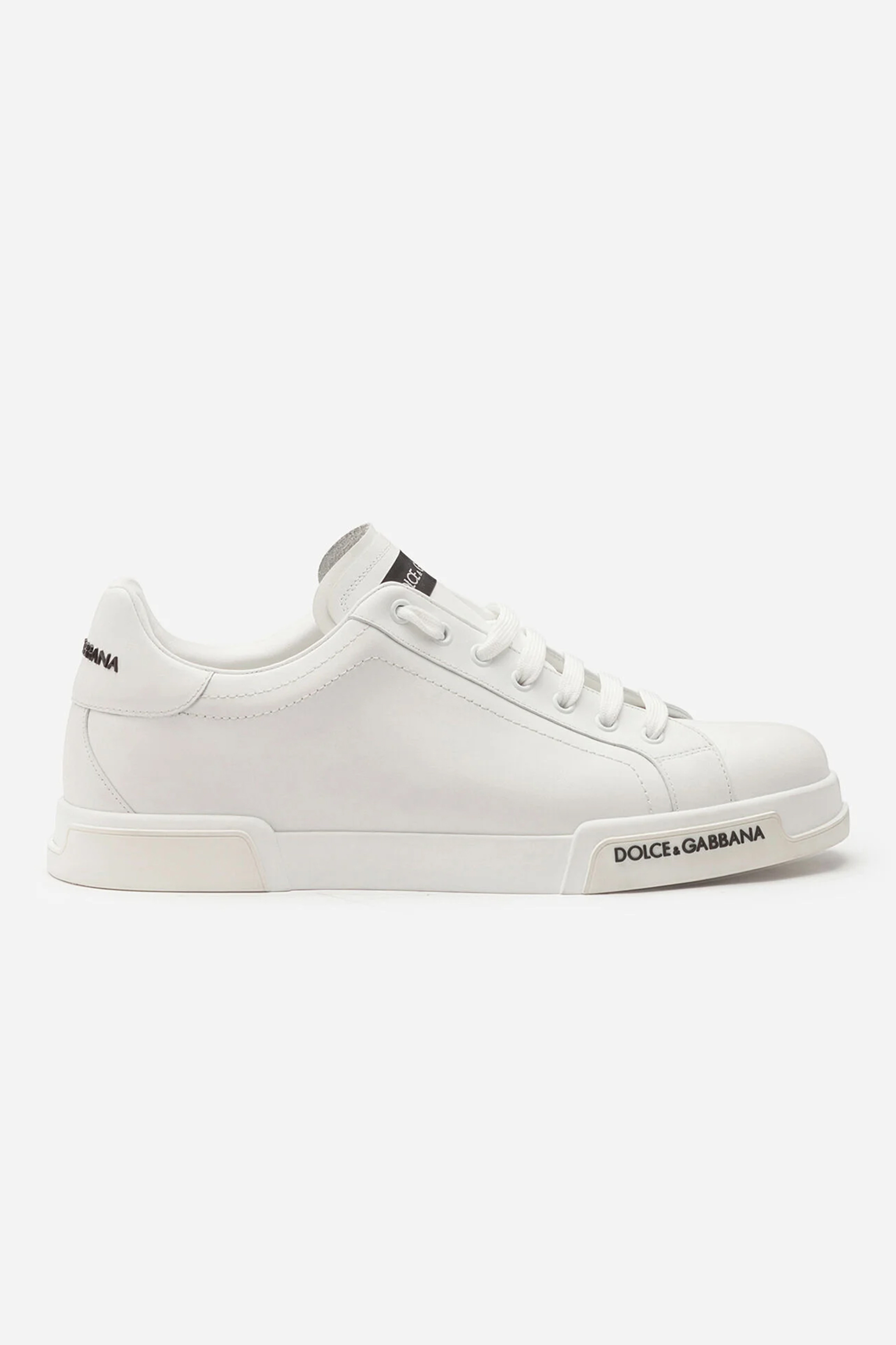 DOLCE & GABBANA Leather Sneakers Portifino Light