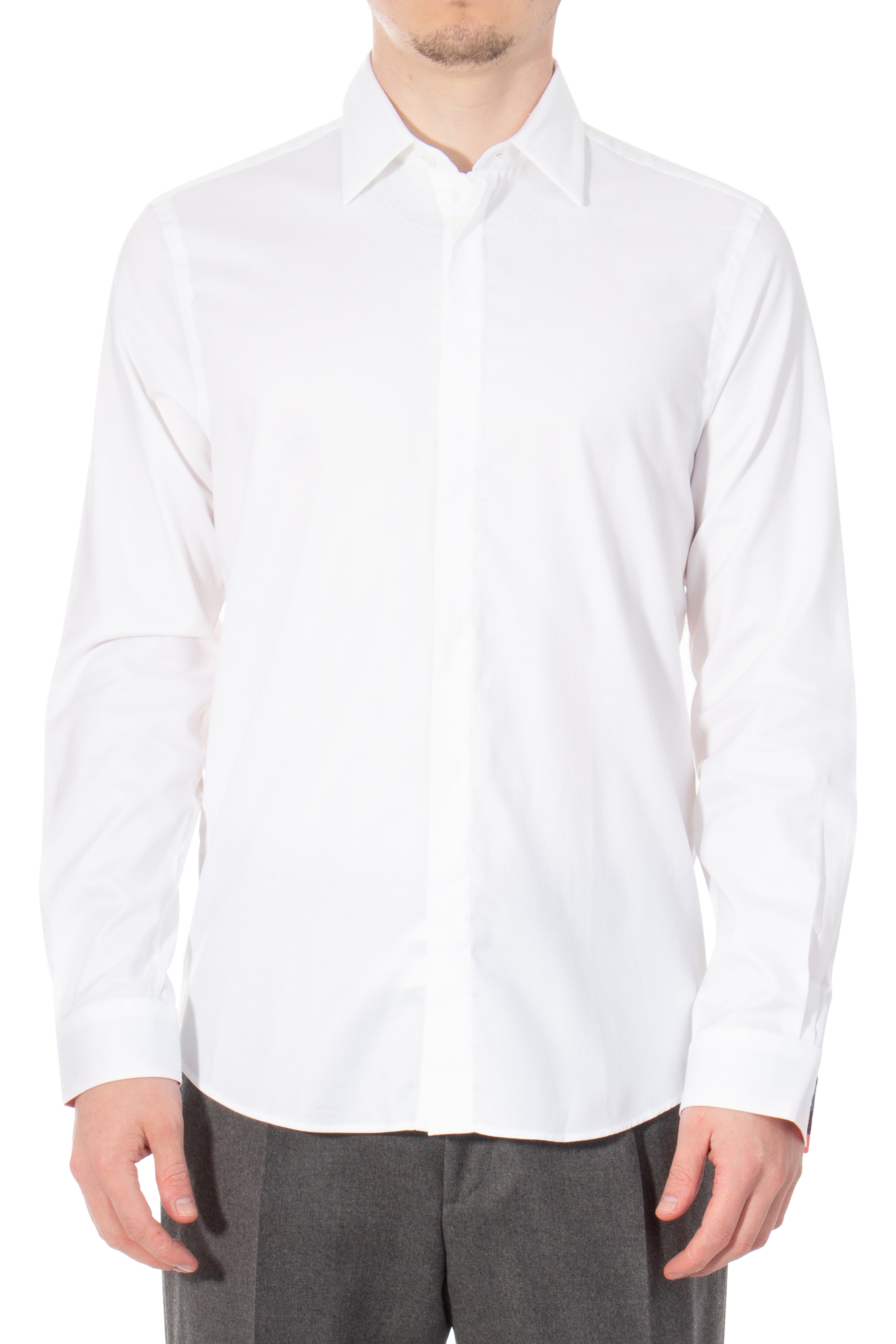 PAUL SMITH Slim Fit Cotton Poplin Shirt