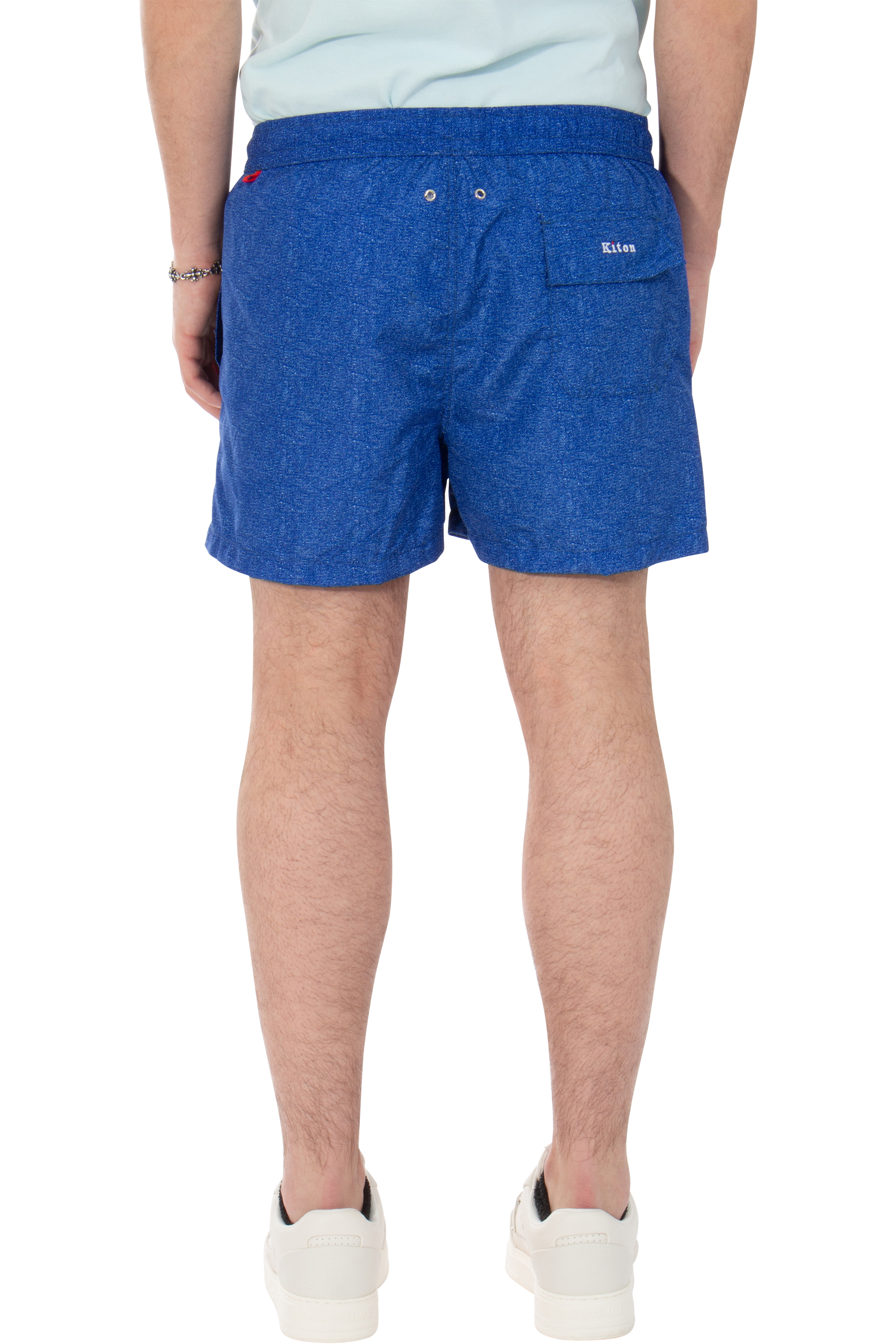 KITON Patterned Swim Shorts