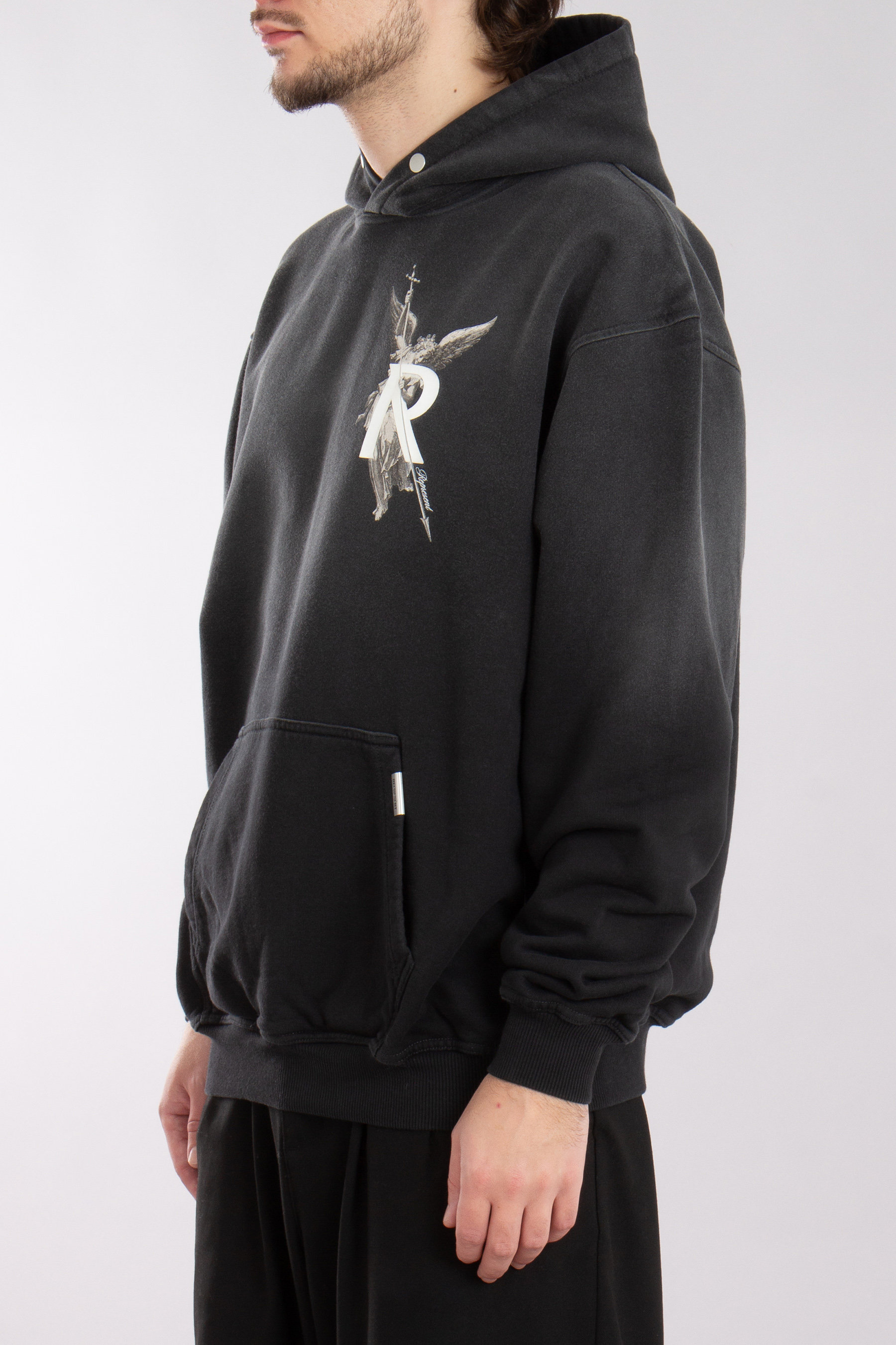 REPRESENT Archangel Print Cotton Hoodie