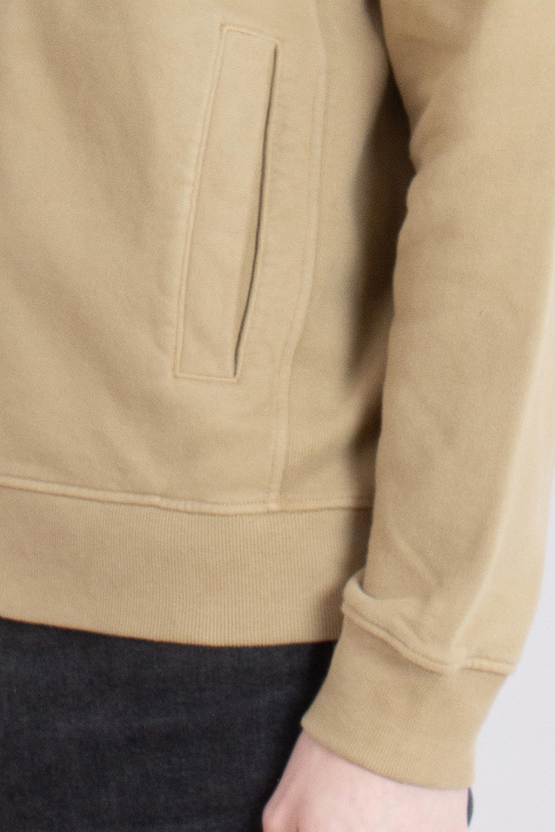 STONE ISLAND Brushed Organic Cotton Fleece Zip-Up Hoodie