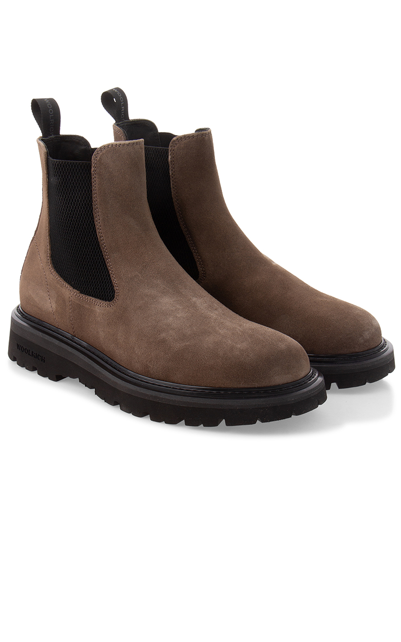 WOOLRICH Suede Chelsea Boots New City