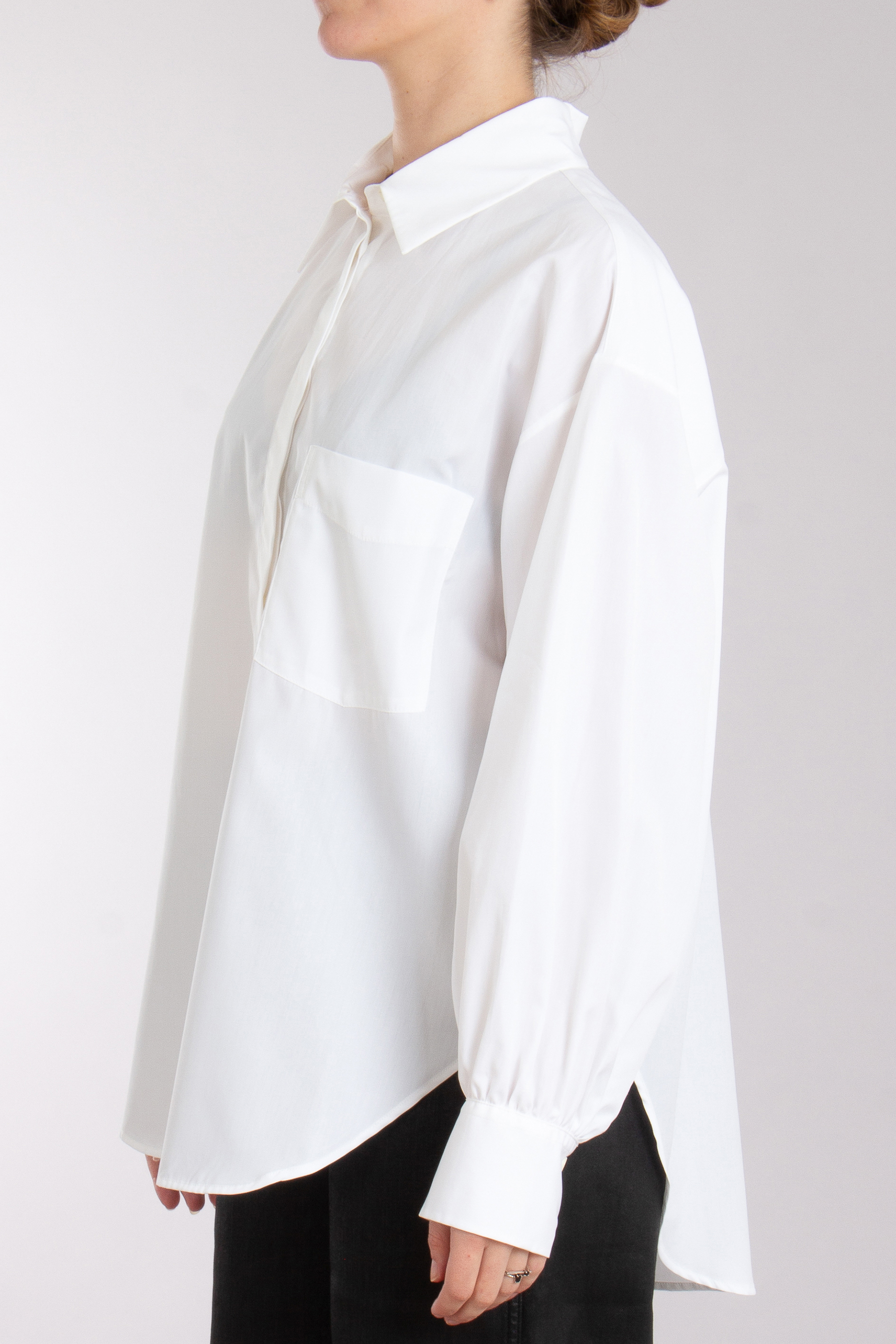 ASPESI Cotton Poplin Blouse