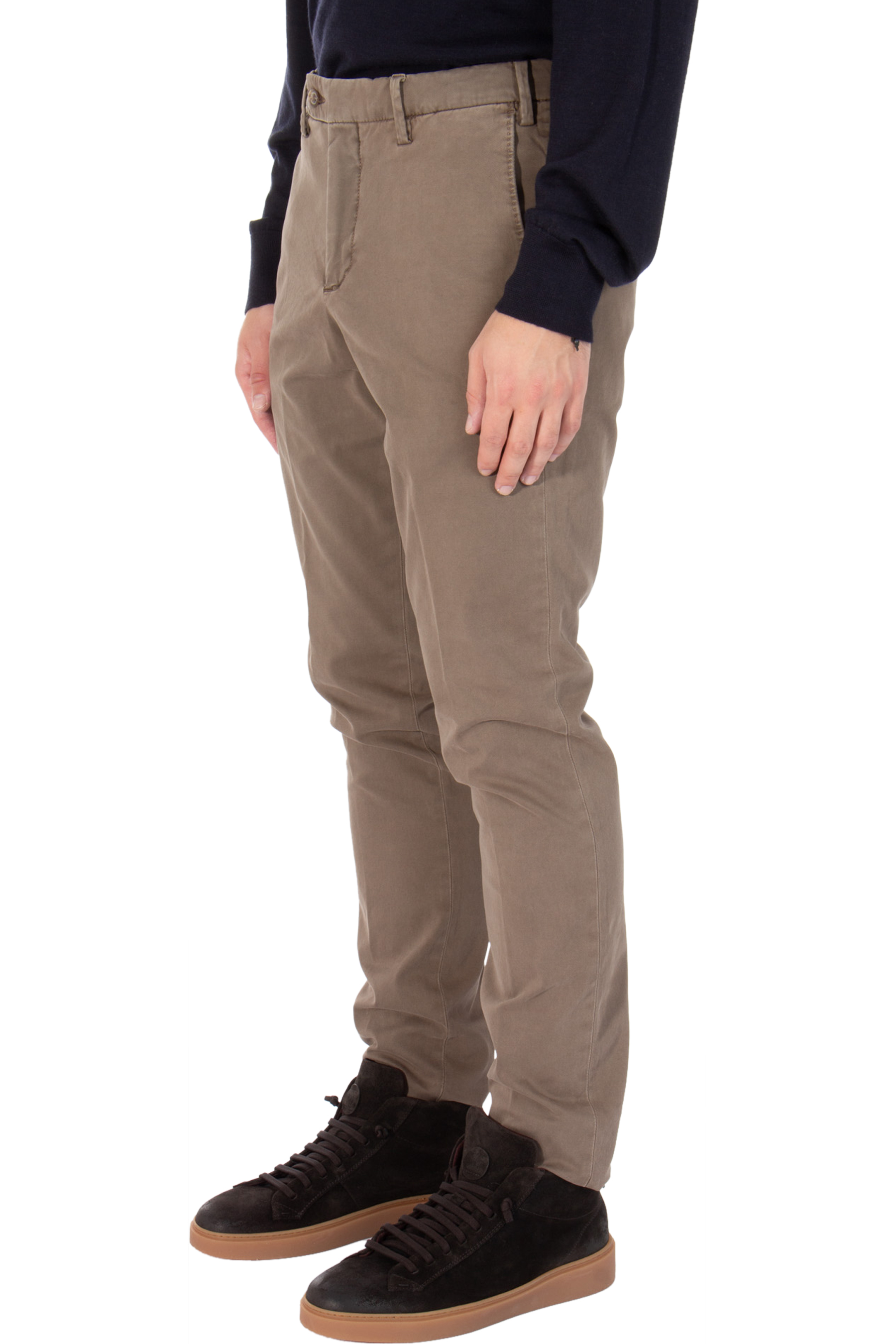 BALDESSARINI Cotton Blend Chino Pants Sean