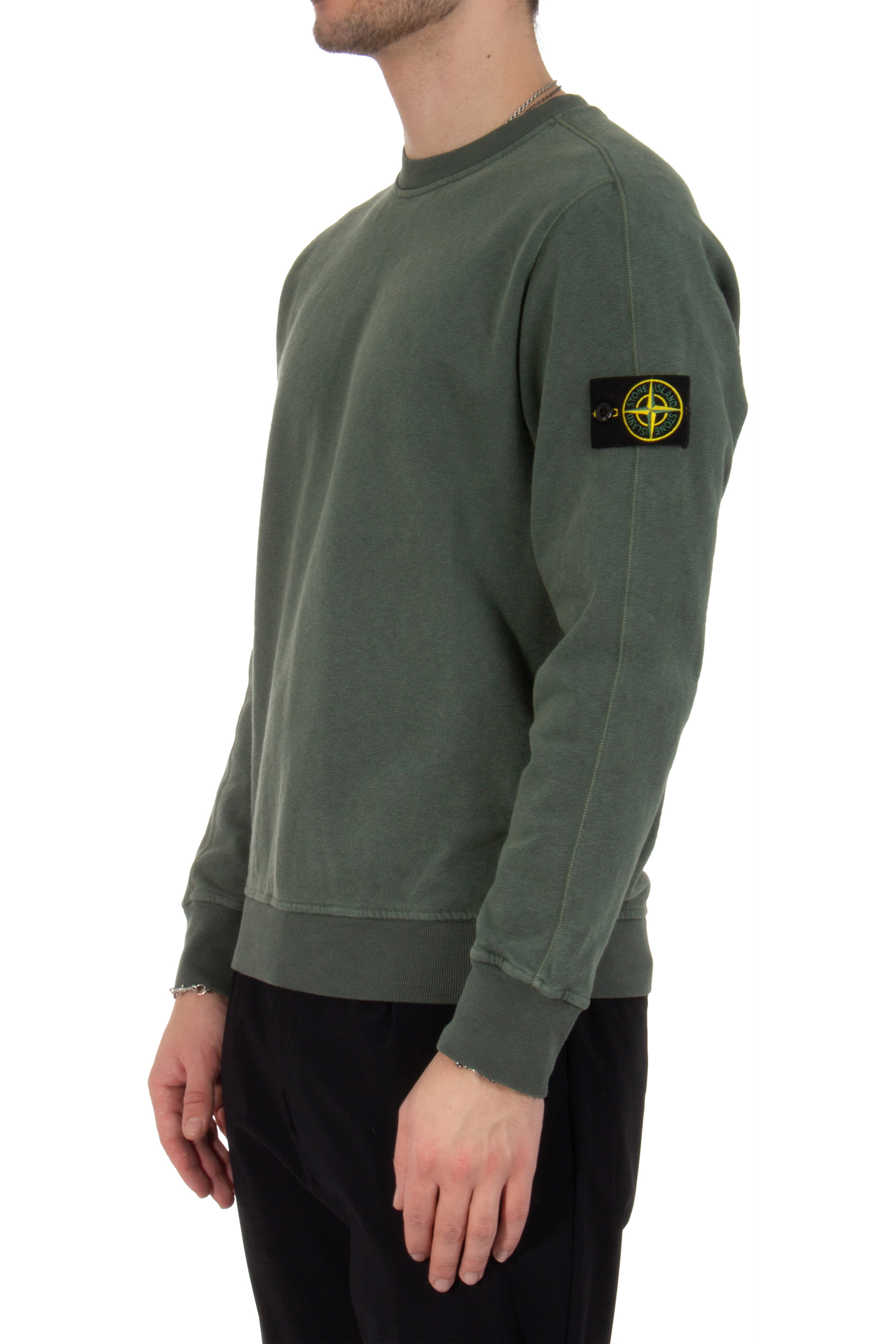 STONE ISLAND Old Treatment Cotton Sweatshirt