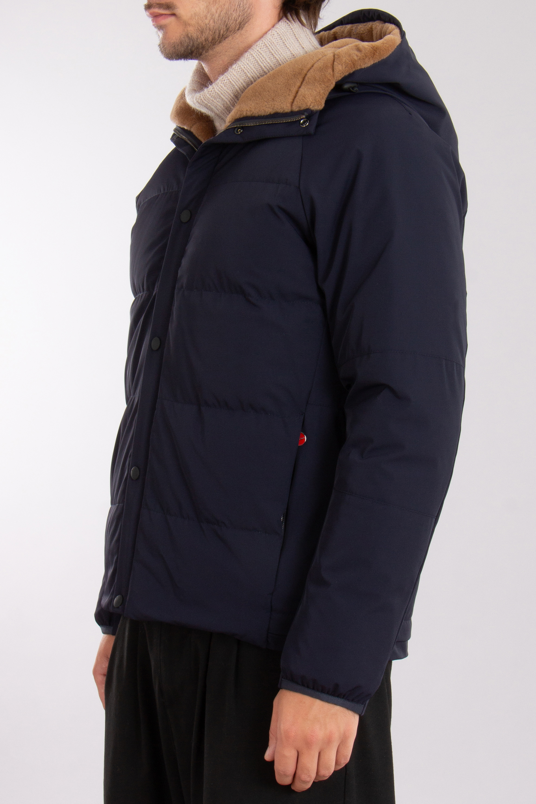 KITON Nylon Stretch Down Jacket