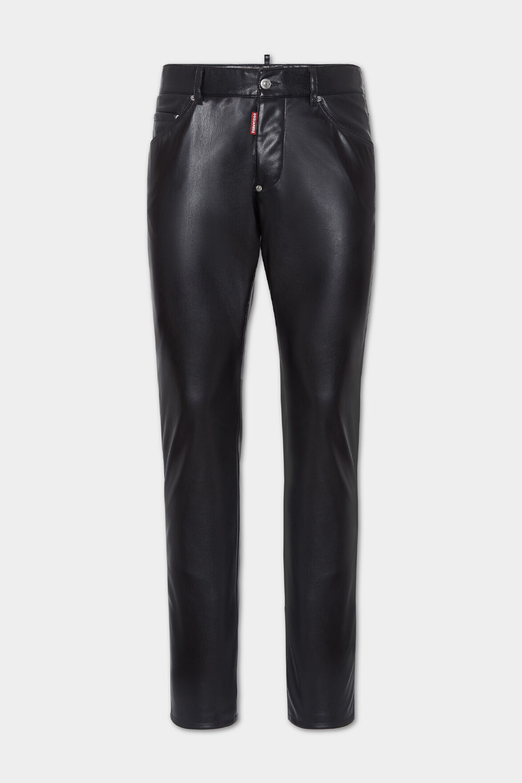 DSQUARED2 Faux Leather Cool Guy Jeans