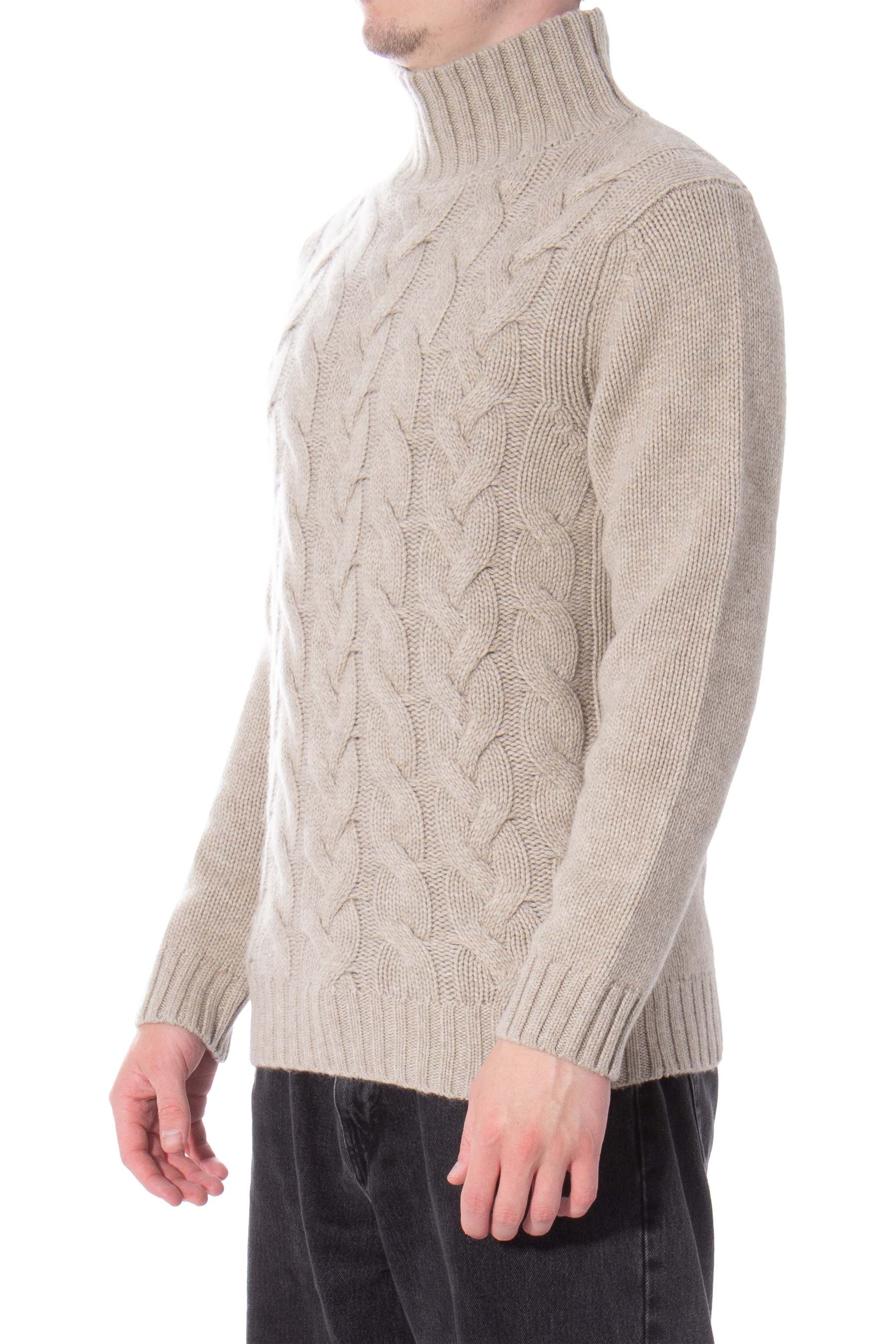 ALLUDE Cashmere Mockneck Sweater